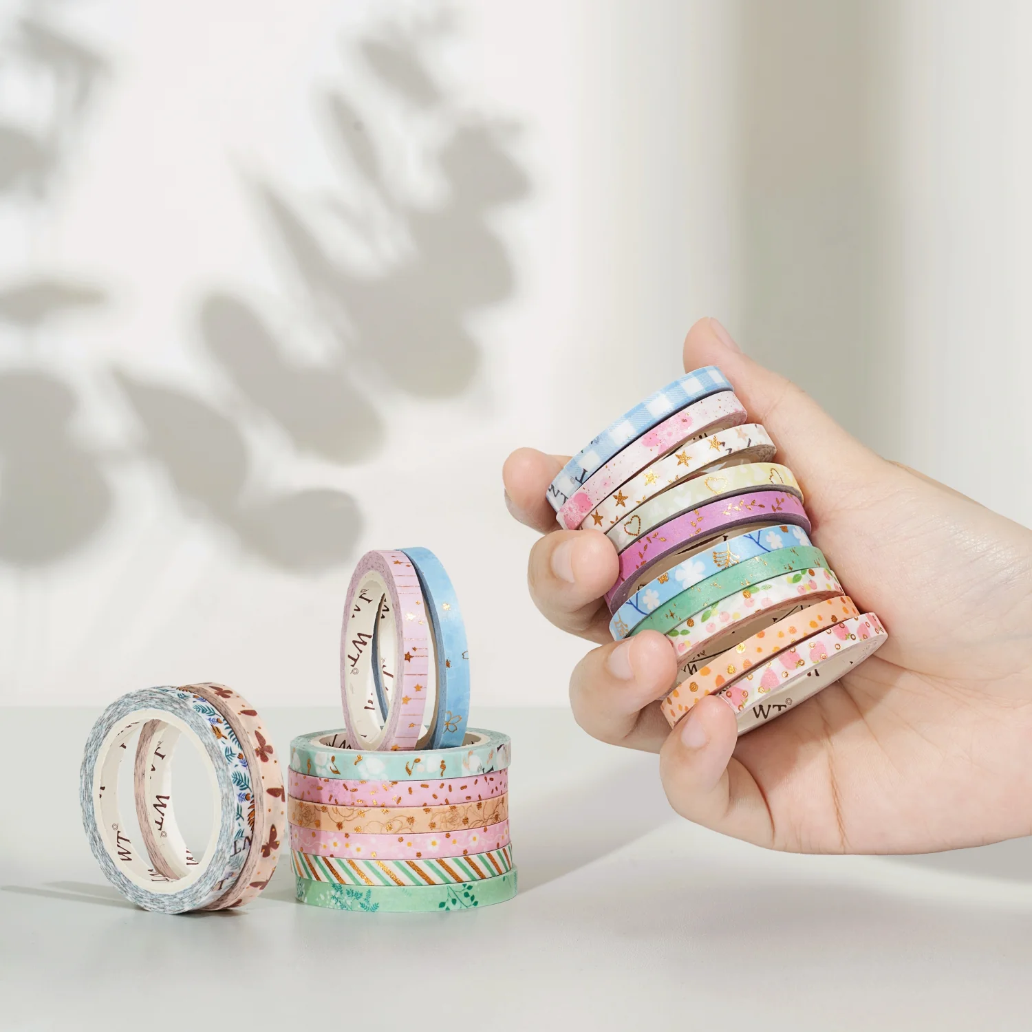 20 piece Summer Slim Washi Tape Set - Image 3