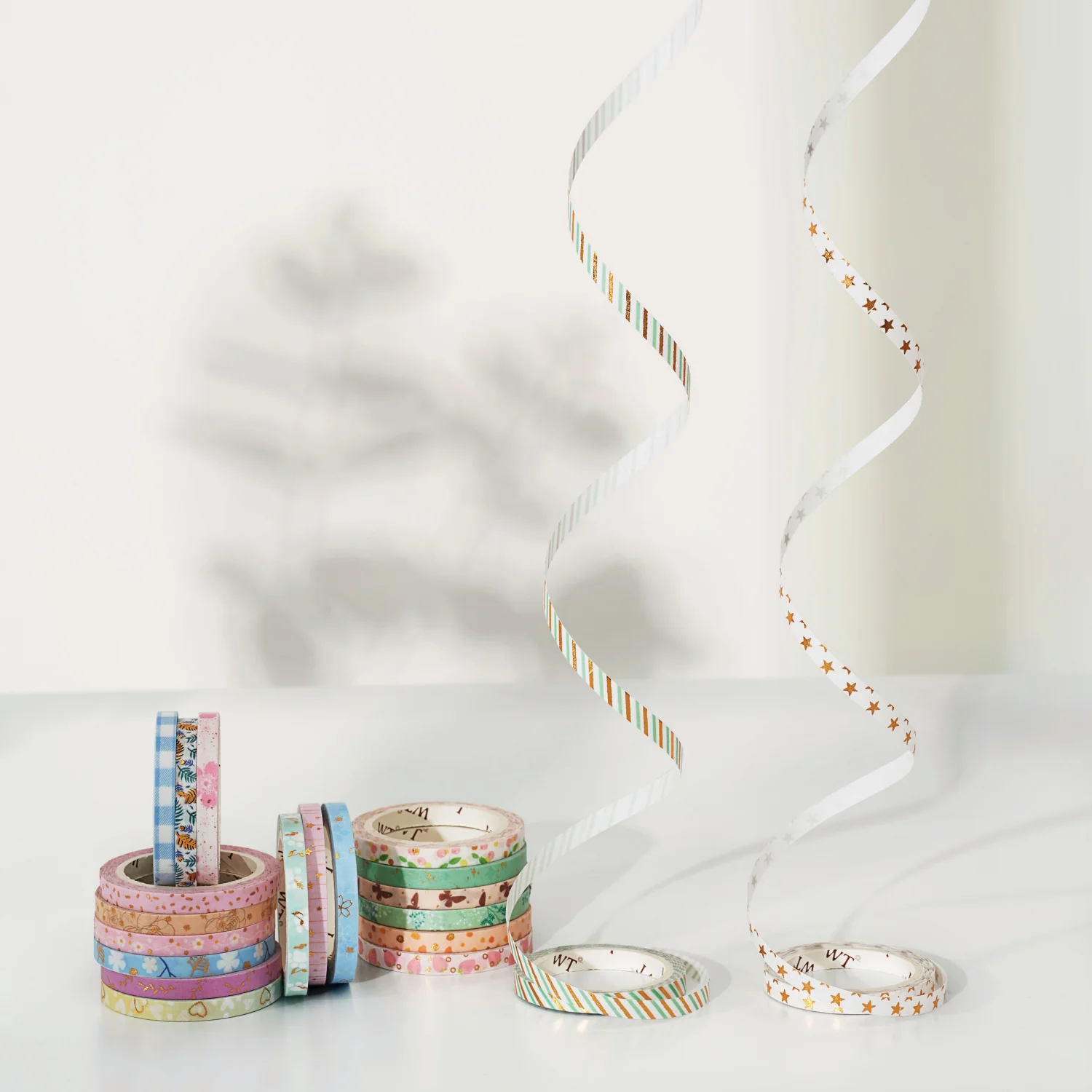 20 piece Summer Slim Washi Tape Set - Image 4