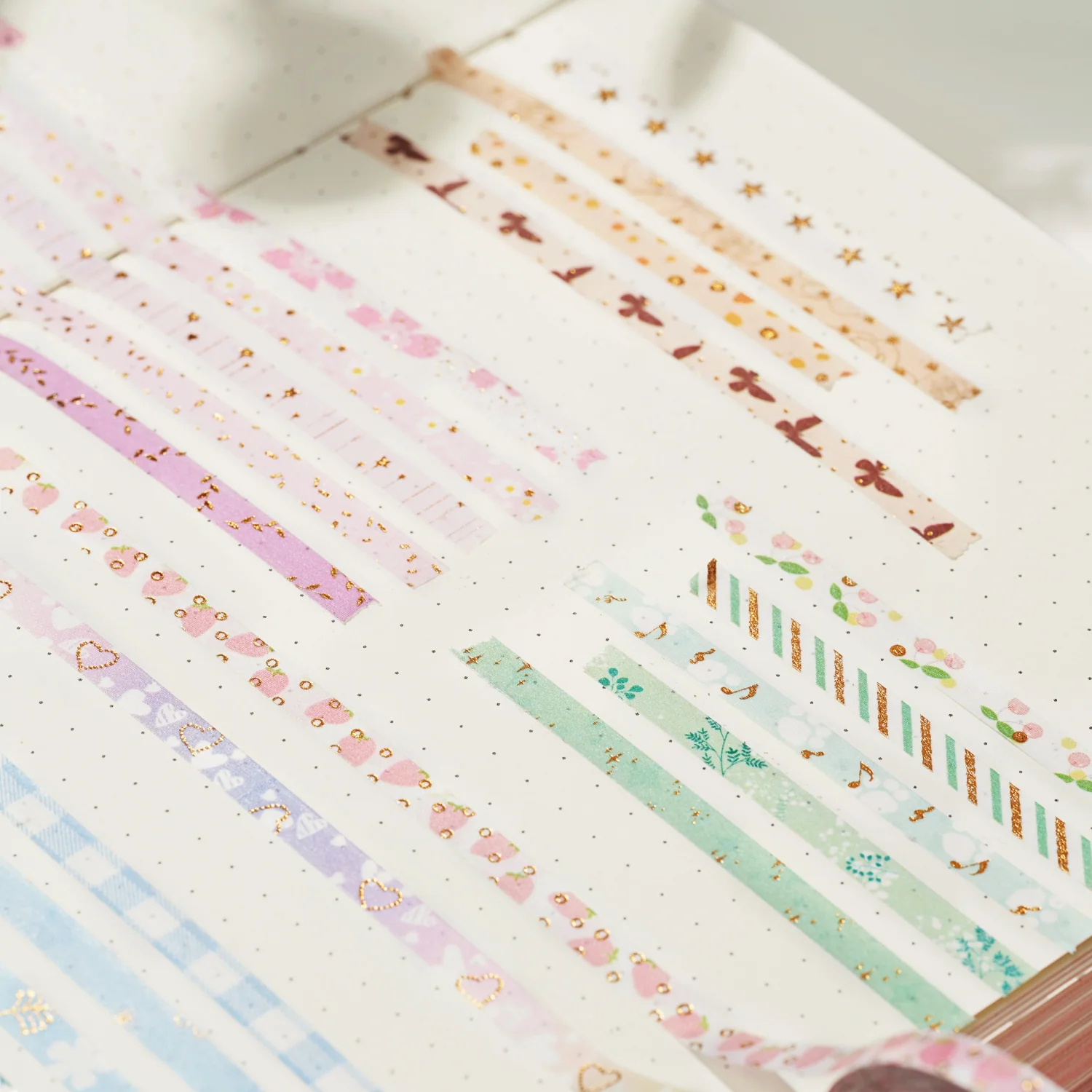 20 piece Summer Slim Washi Tape Set - Image 6