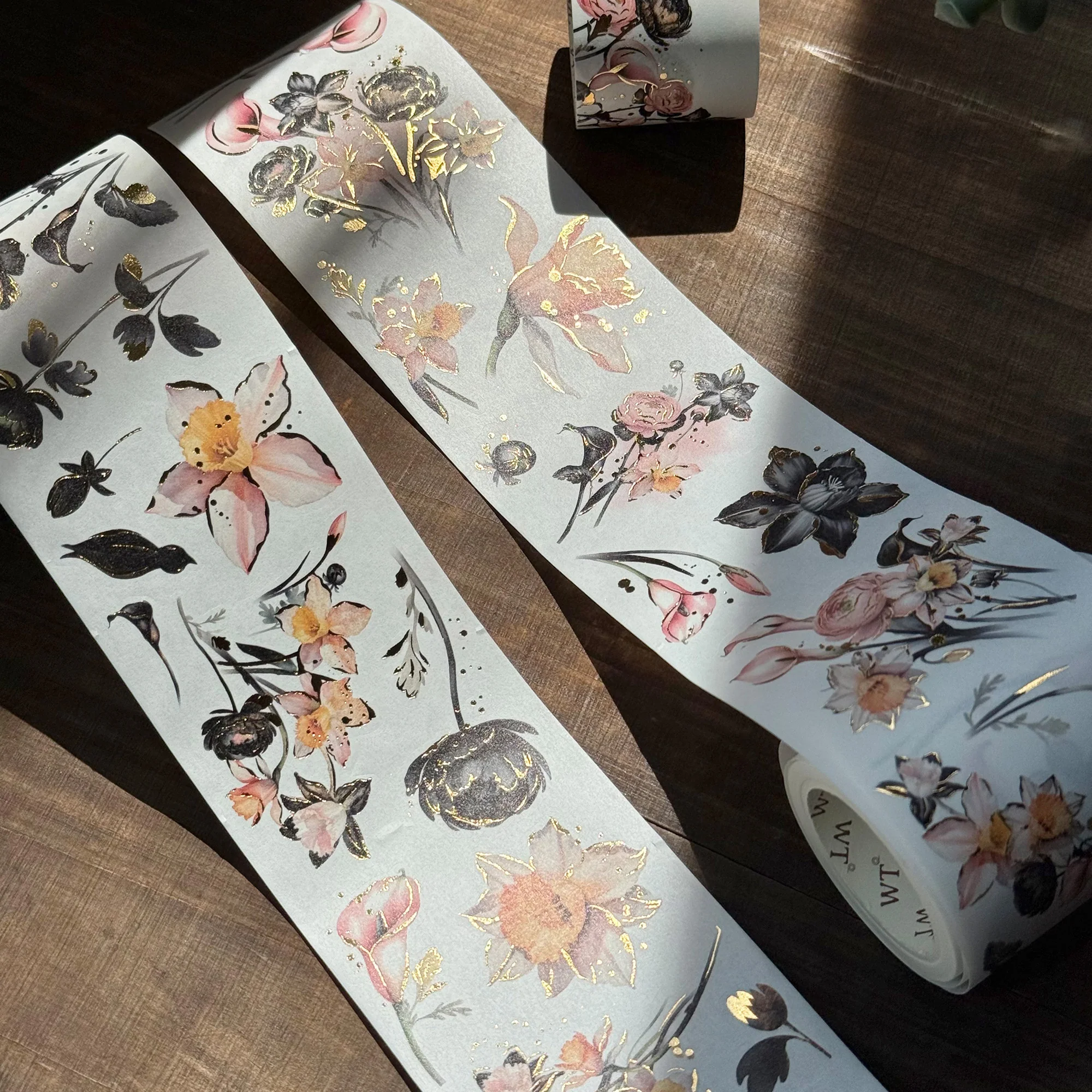 Auric Rose Washi Tape Sticker Set (GILDED) - Image 5