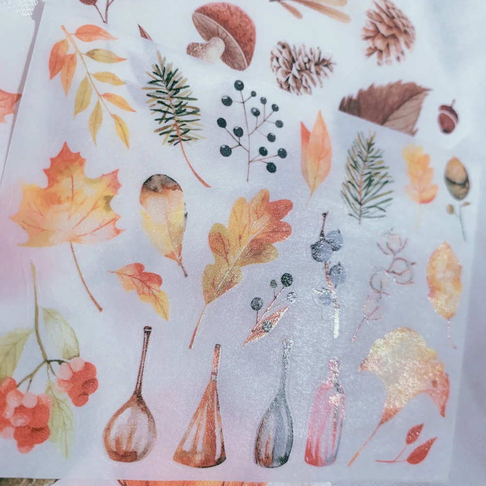 Autumn Light Washi Paper Sticker Set - Image 6