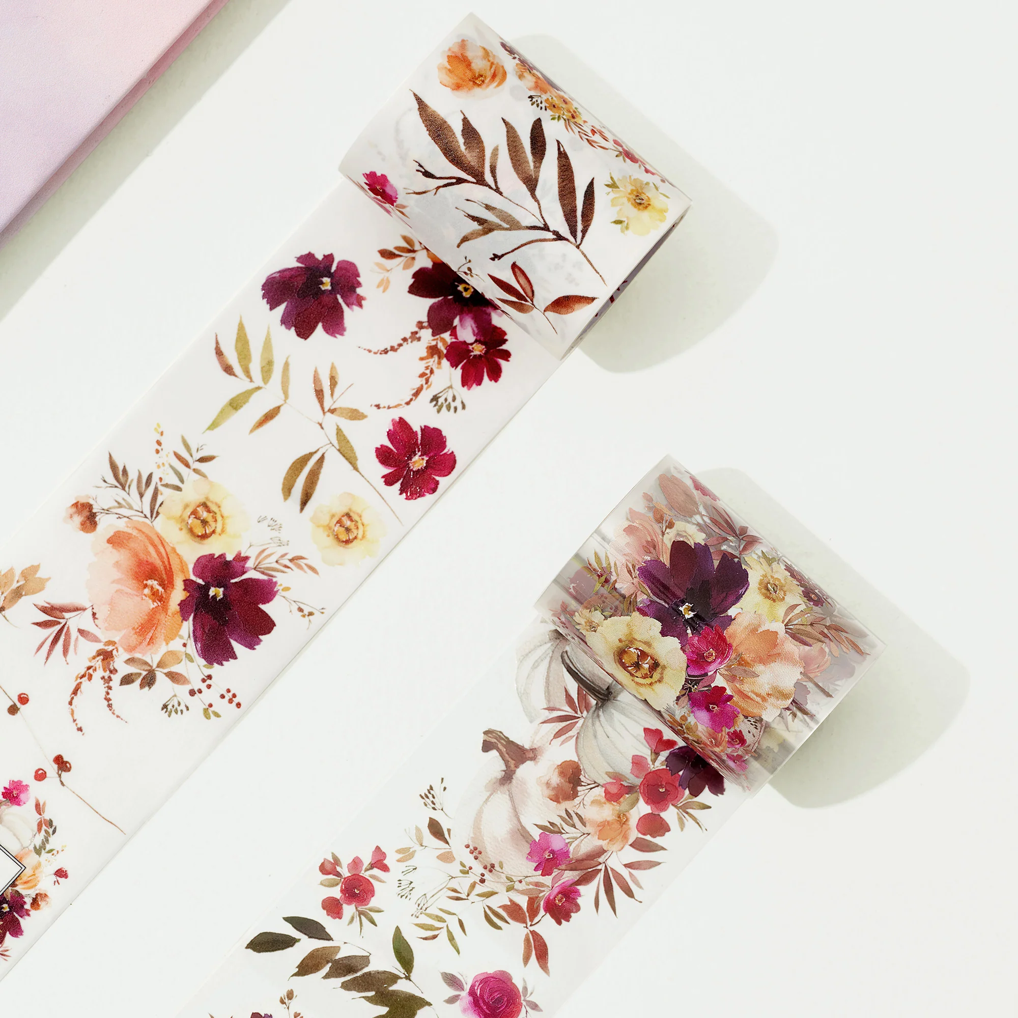 Autumn Rose Wide Washi/PET Tape - Image 7