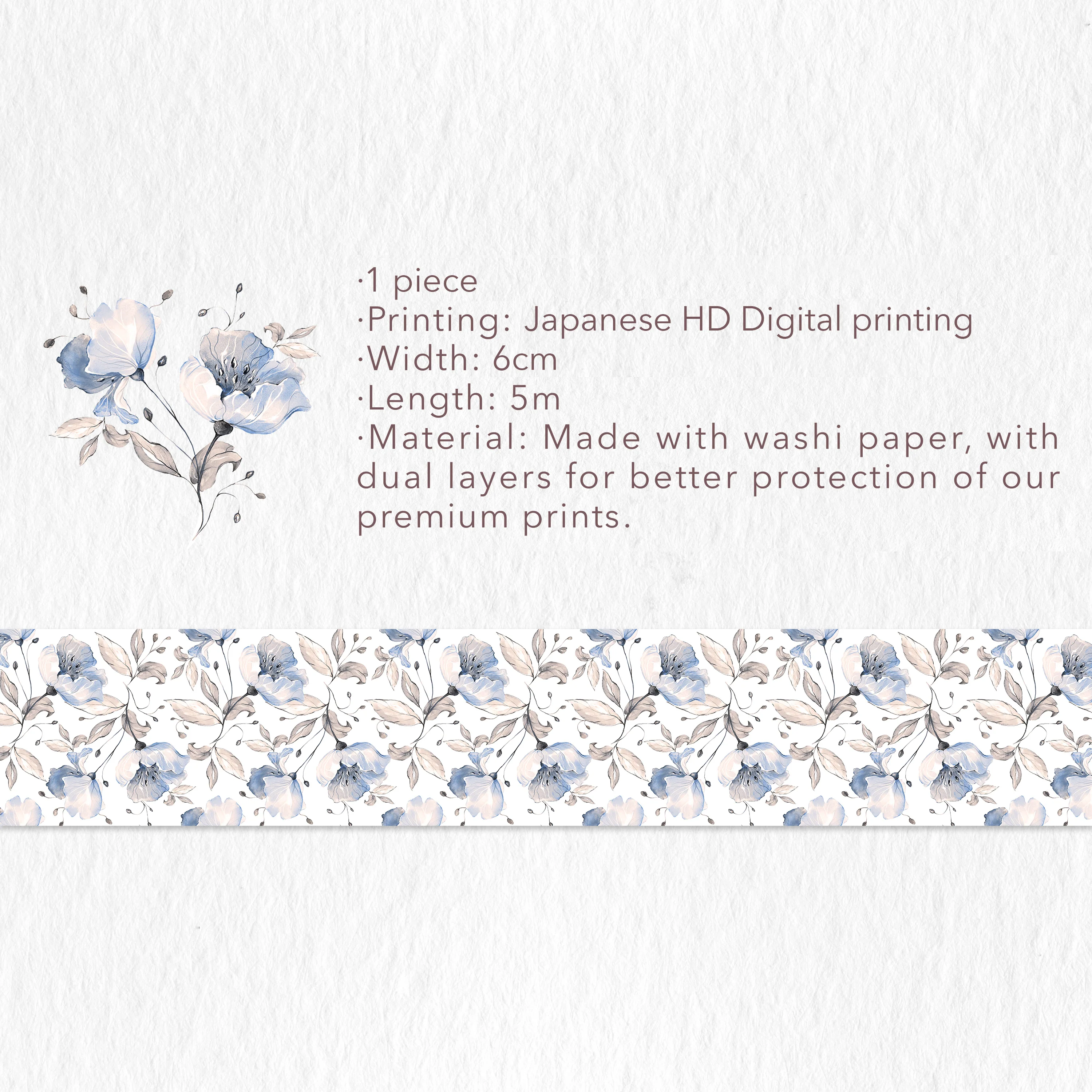 Azalea Bloom Wide Washi Tape - Image 13
