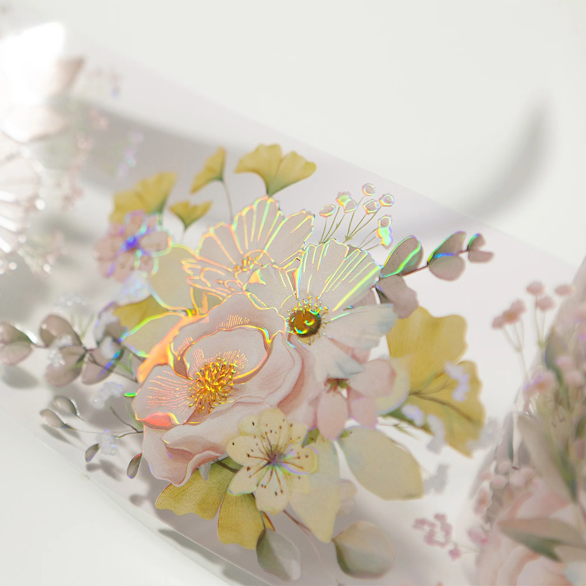 Blush Wide Washi/PET Tape - Image 2