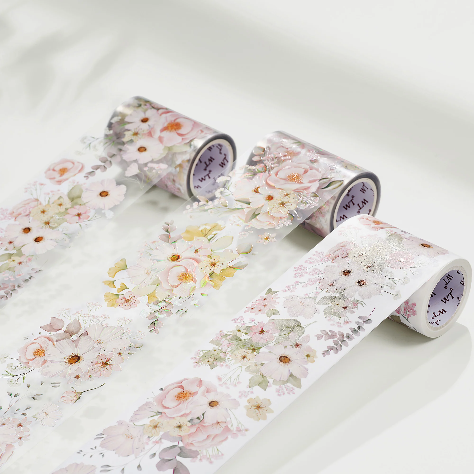 Blush Wide Washi/PET Tape - Image 5