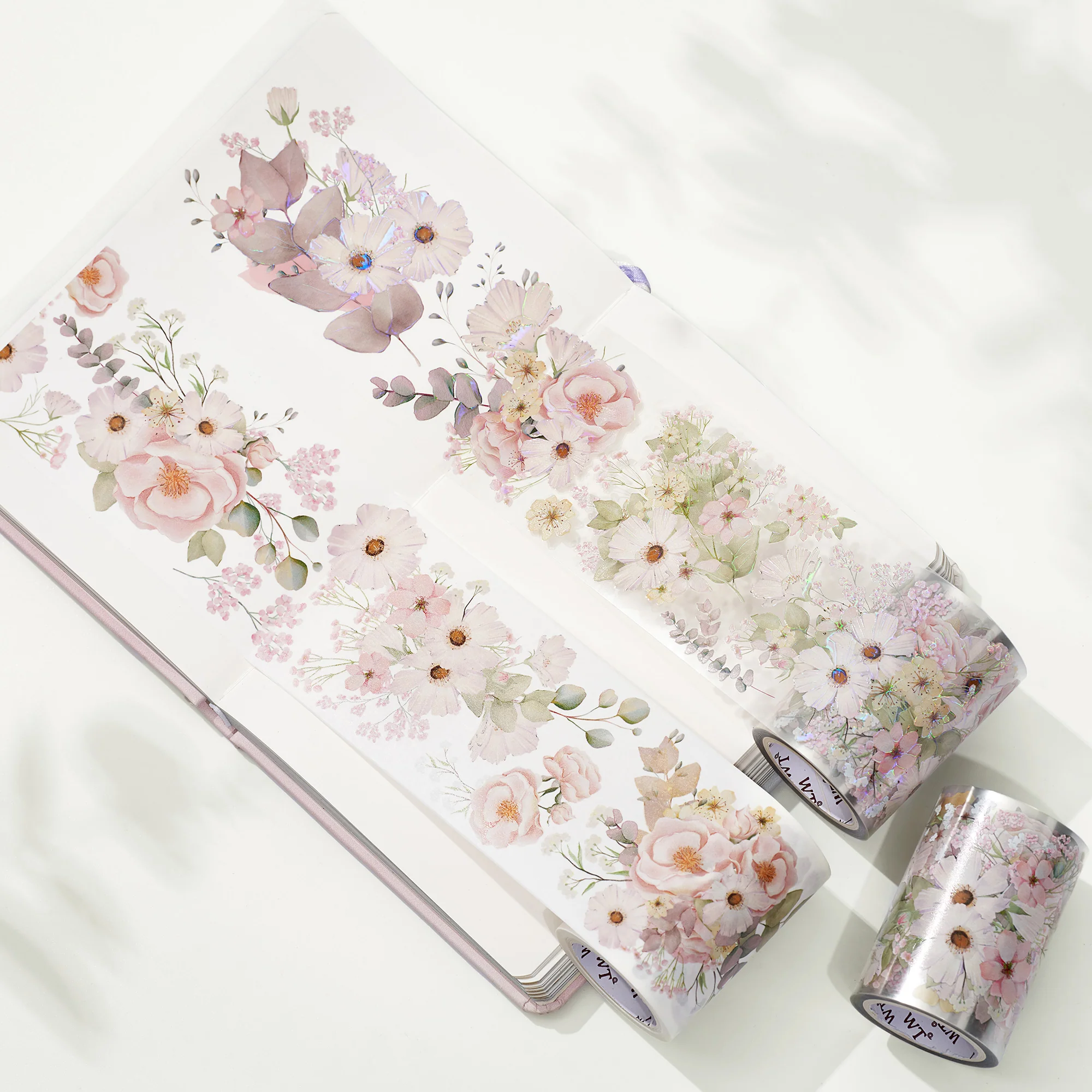 Blush Wide Washi/PET Tape - Image 6