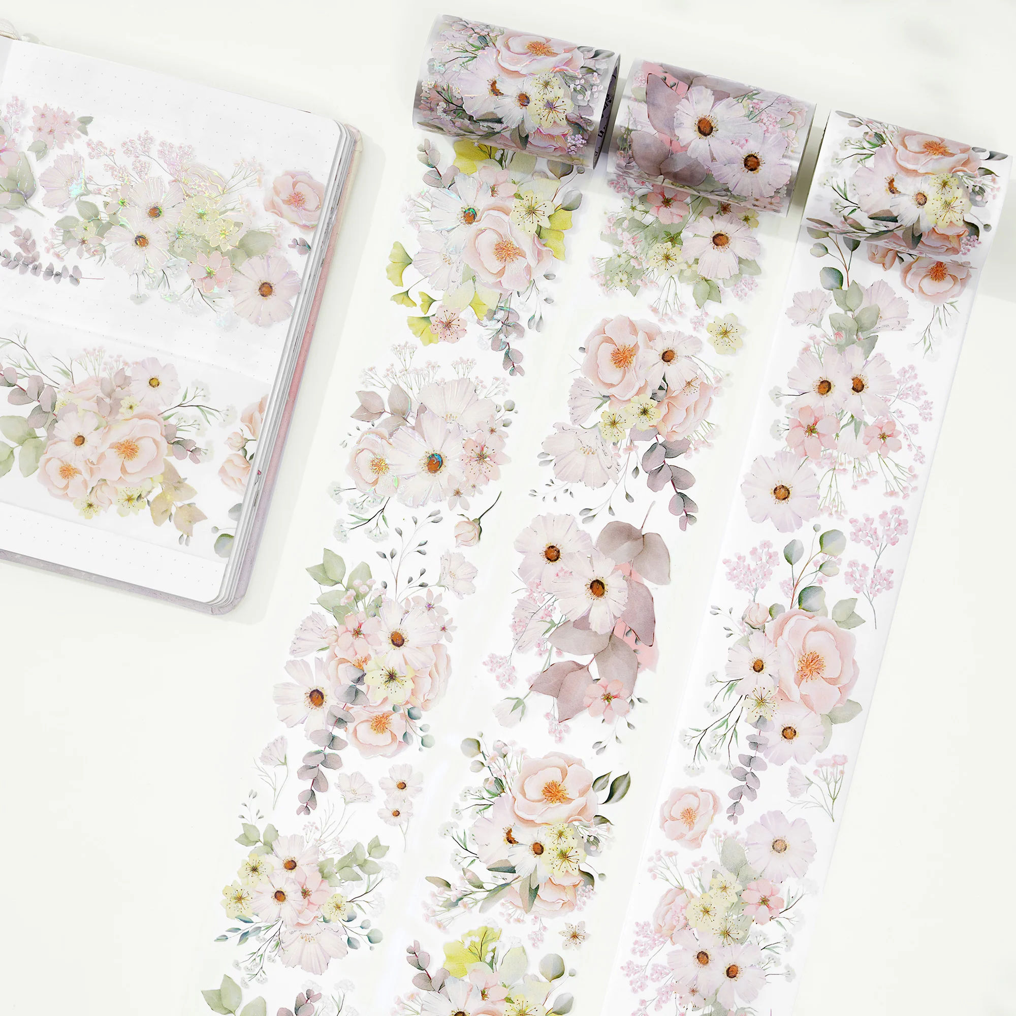 Blush Wide Washi/PET Tape - Image 7