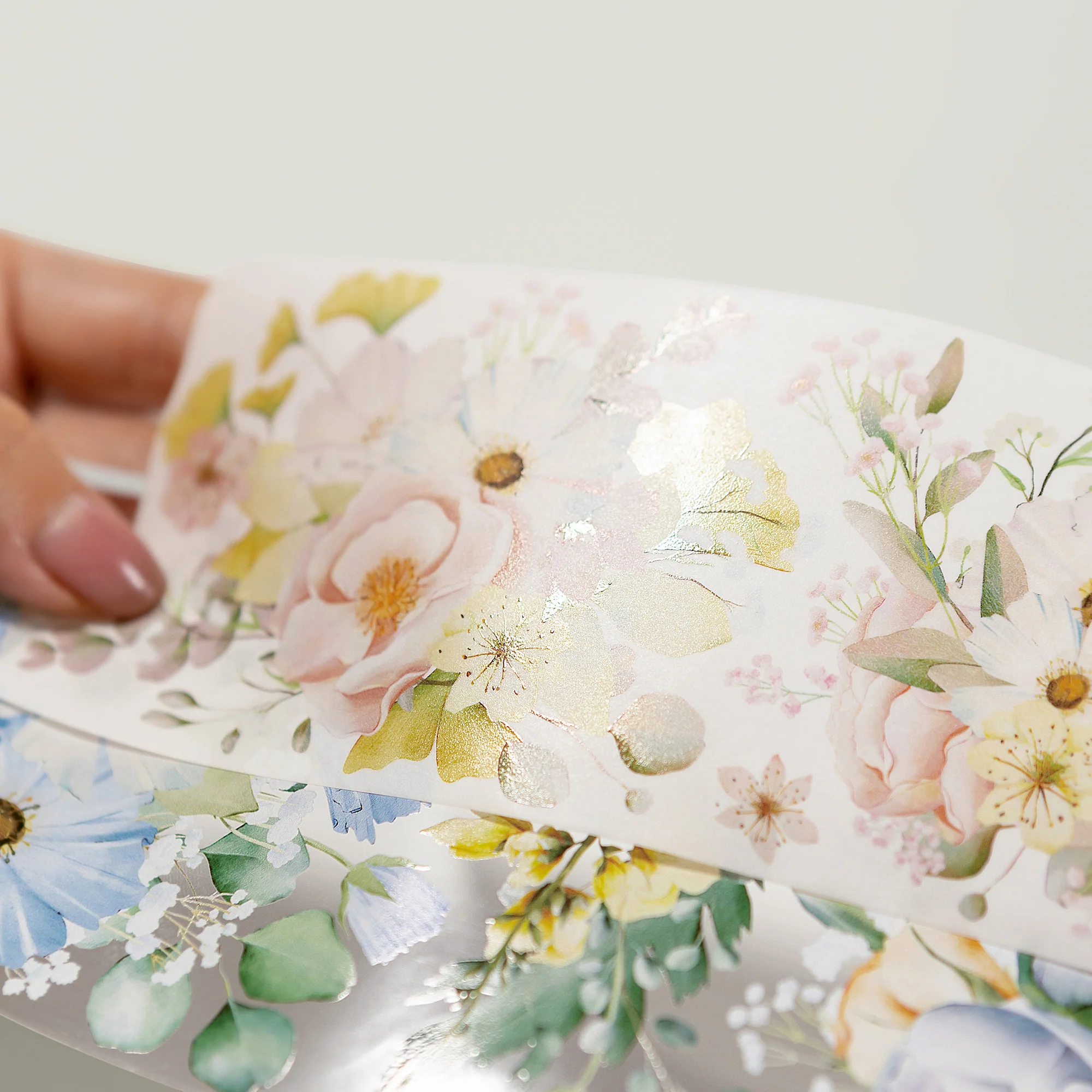 Blush Wide Washi/PET Tape - Image 8