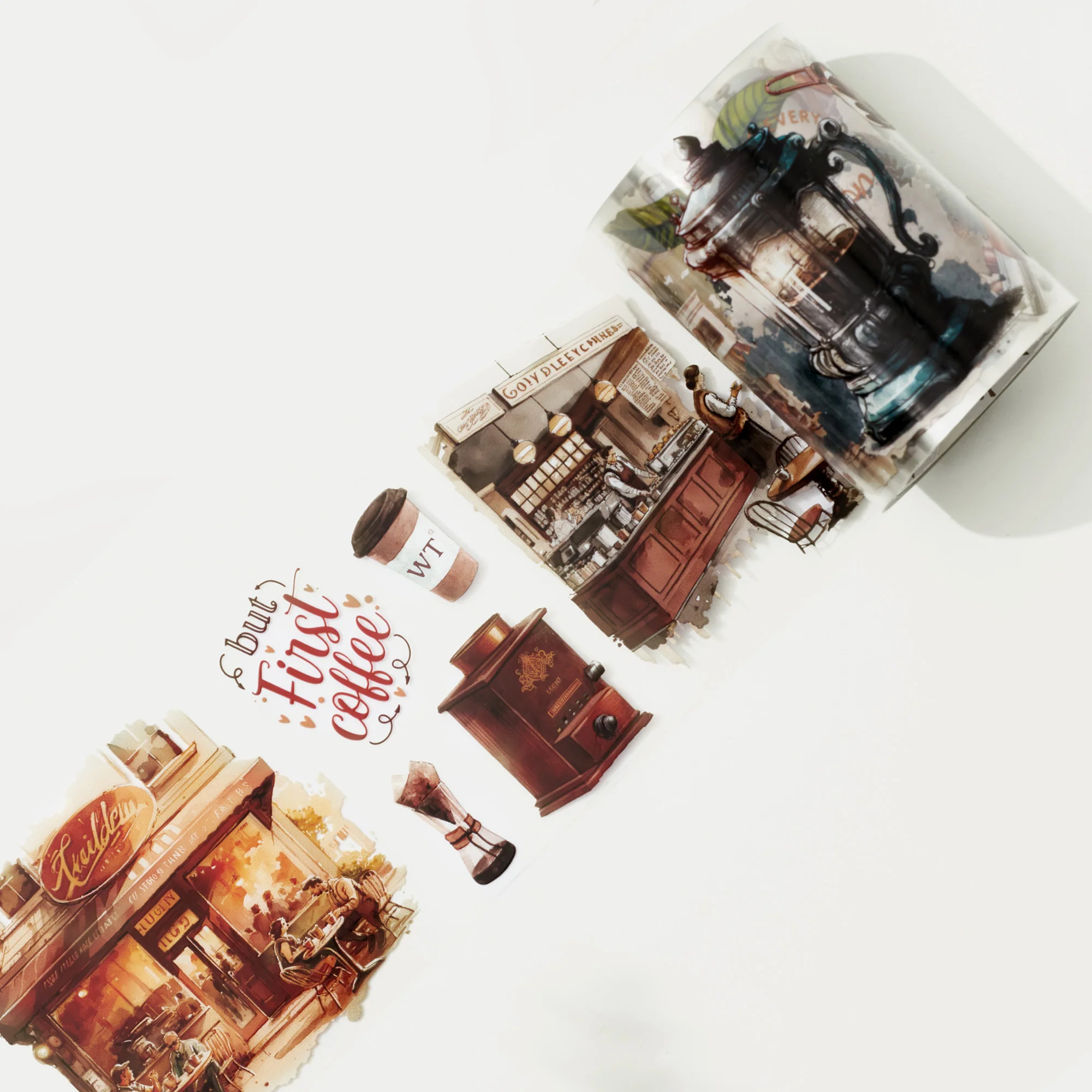 Caffeine Canvas Wide Washi/PET Tape - Image 10
