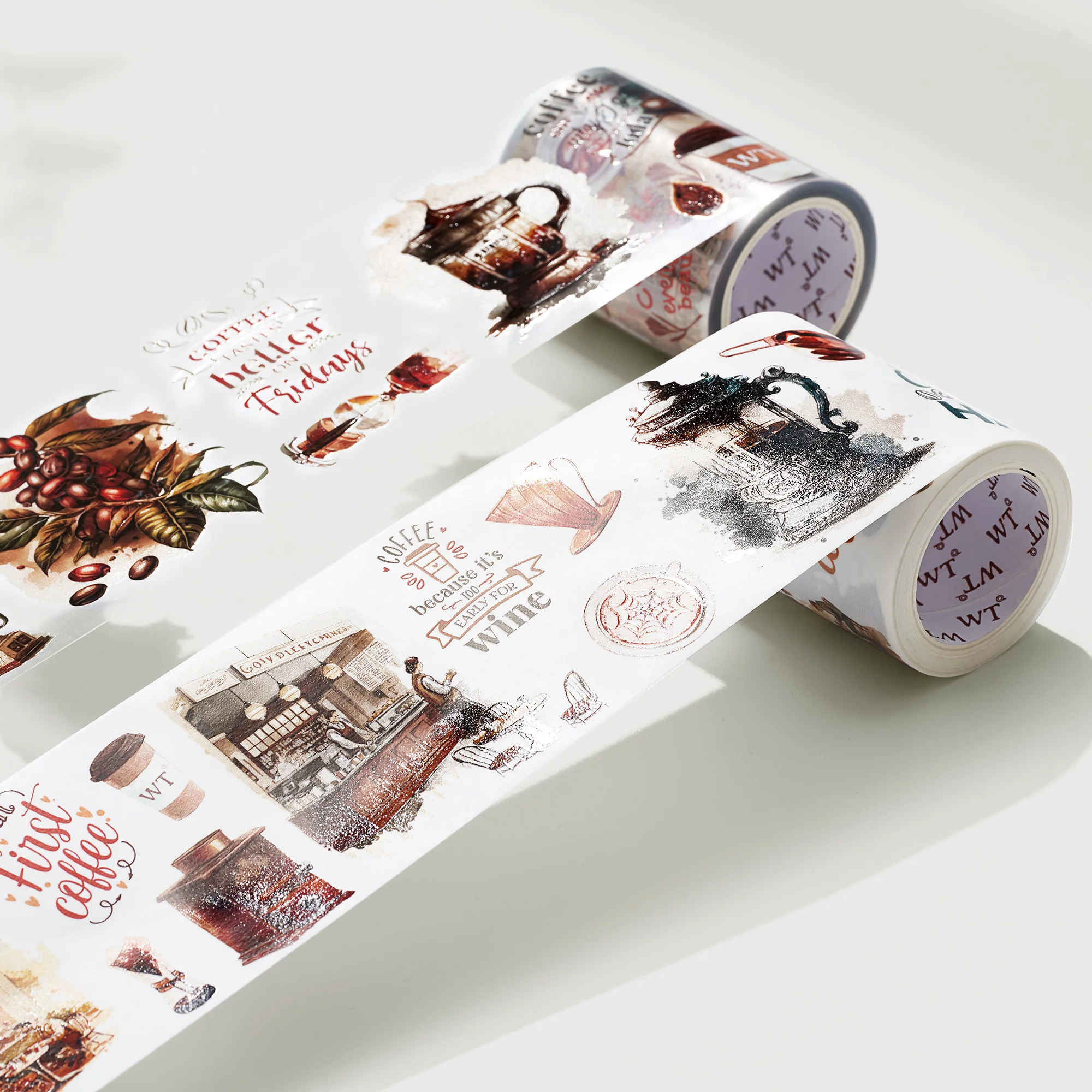 Caffeine Canvas Wide Washi/PET Tape - Image 6