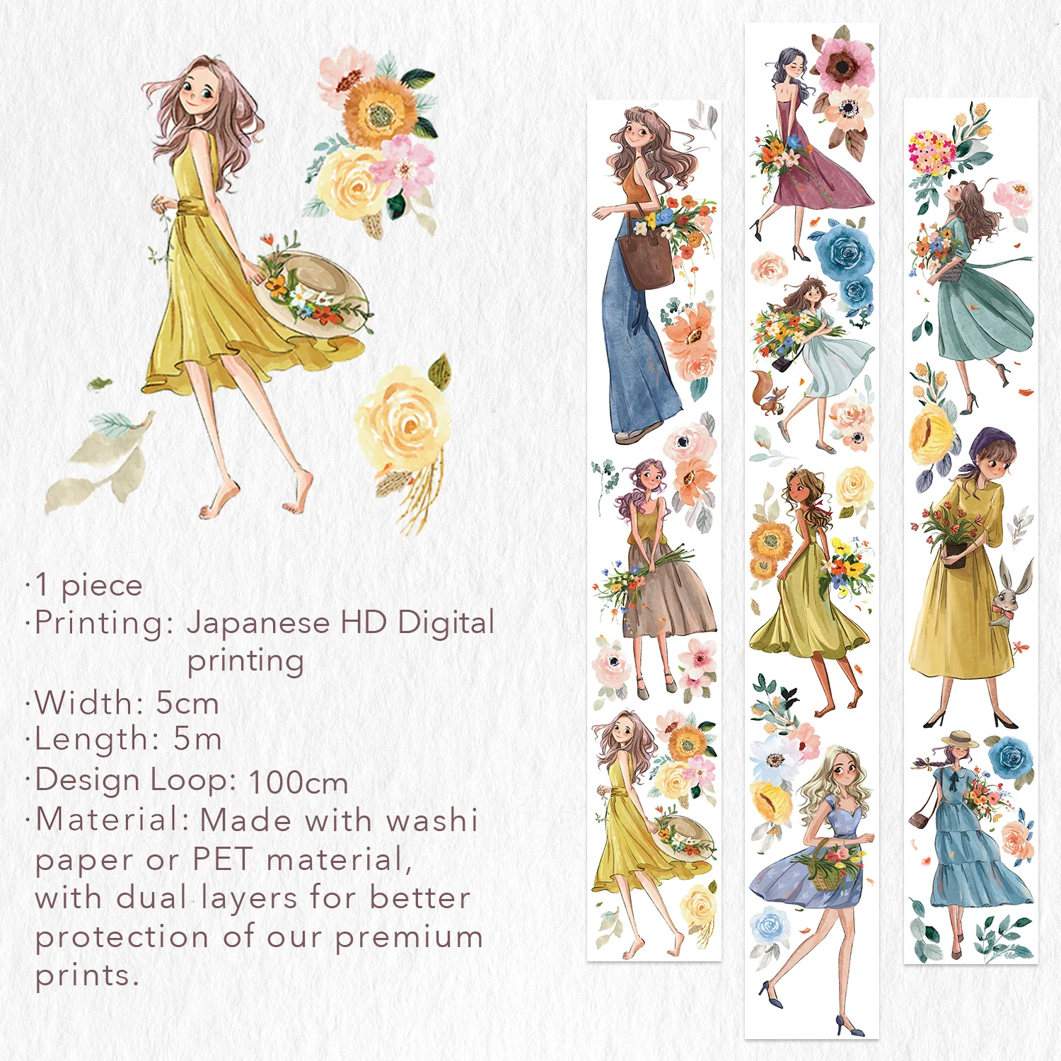 Carefree Wide Washi/PET Tape - Image 13