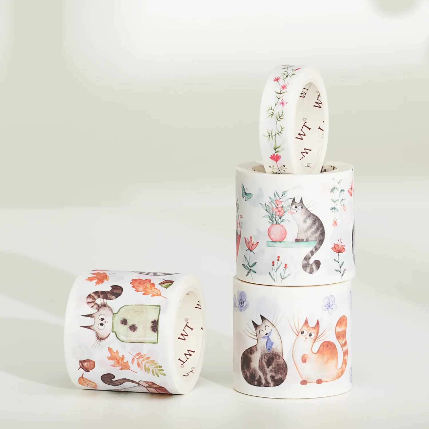 Chonky Cat Washi Tape Sticker Set - Image 4