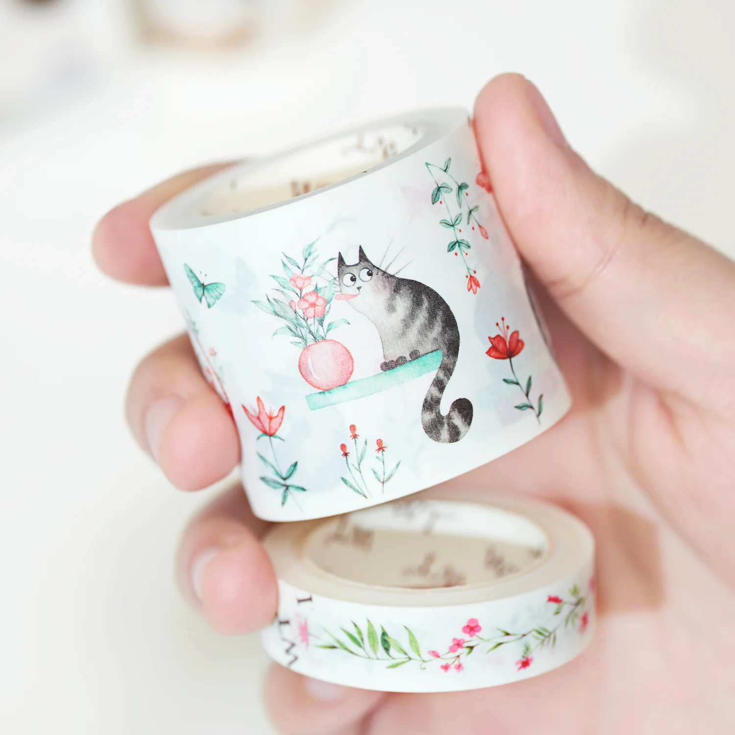 Chonky Cat Washi Tape Sticker Set - Image 8