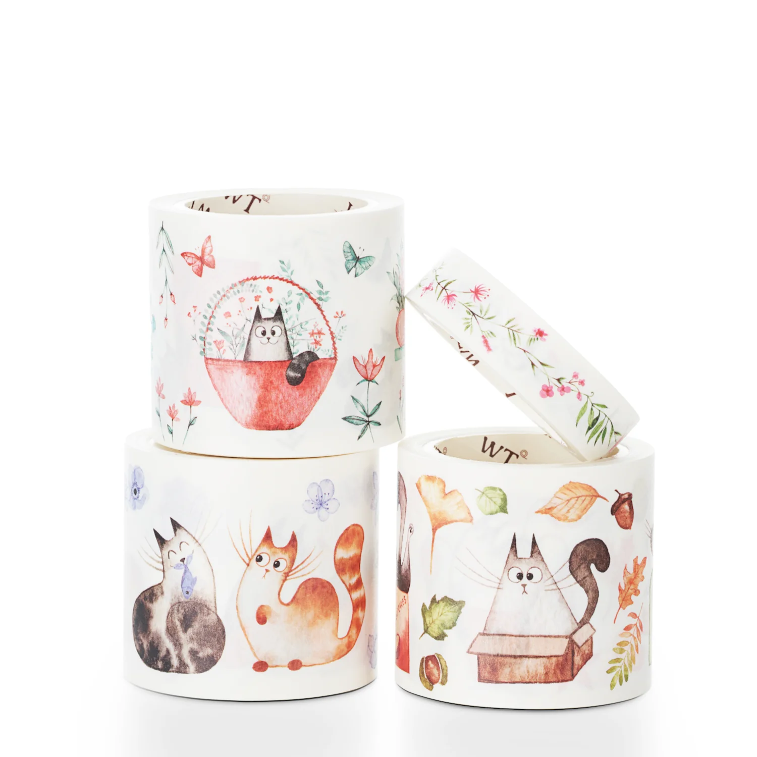 Chonky Cat Washi Tape Sticker Set - Image 9