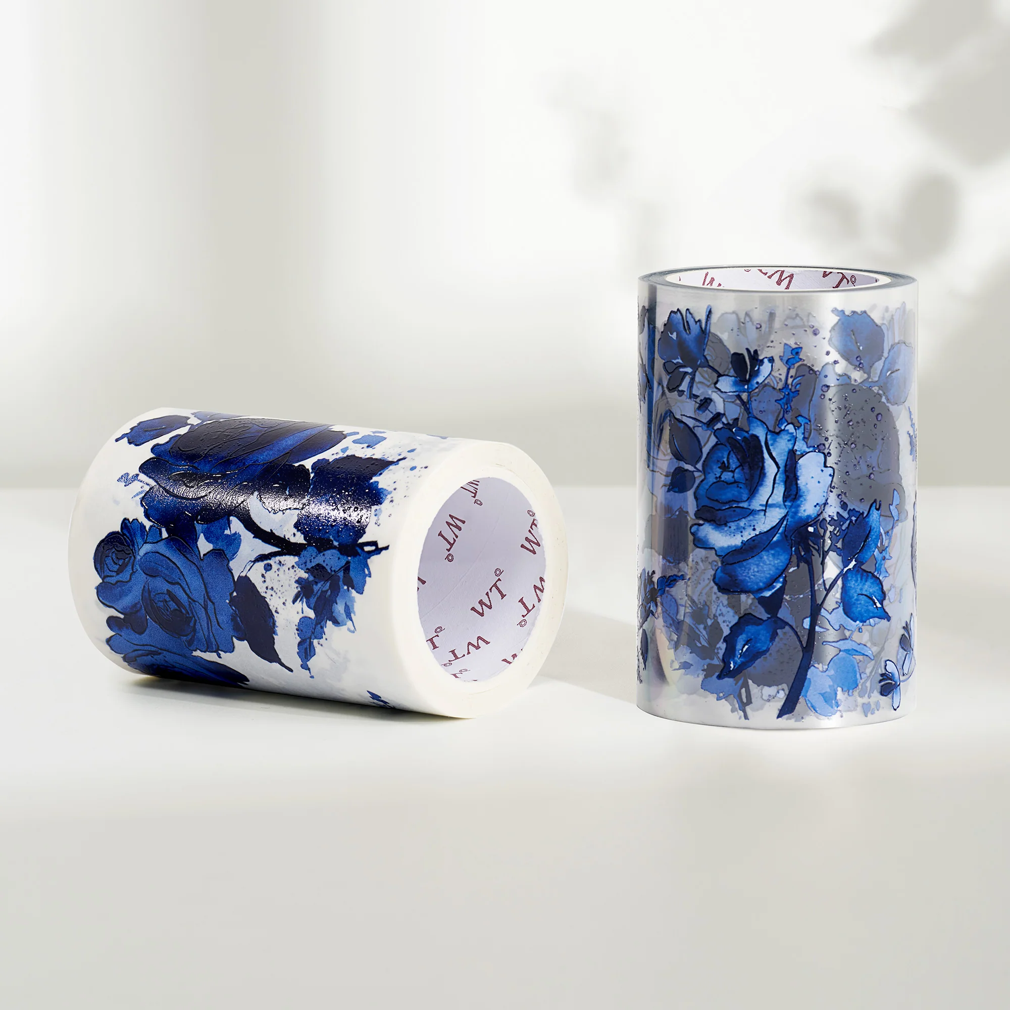 Cobalt Blue Wide Washi/PET Tape - Image 6