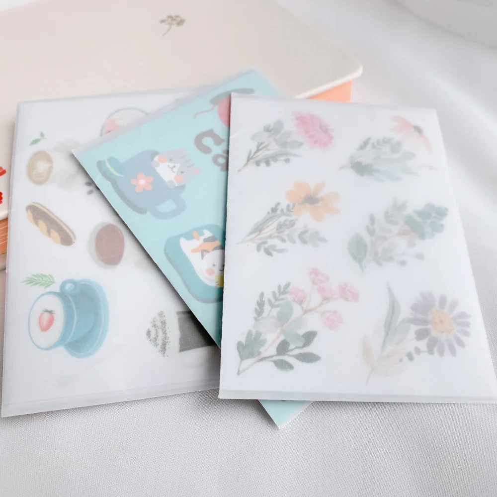 Cosy Teatime Washi Paper Sticker Set - Image 14