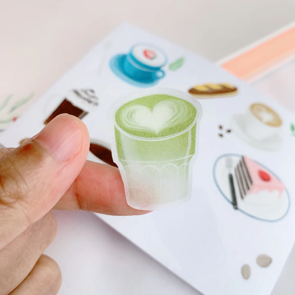 Cosy Teatime Washi Paper Sticker Set - Image 7