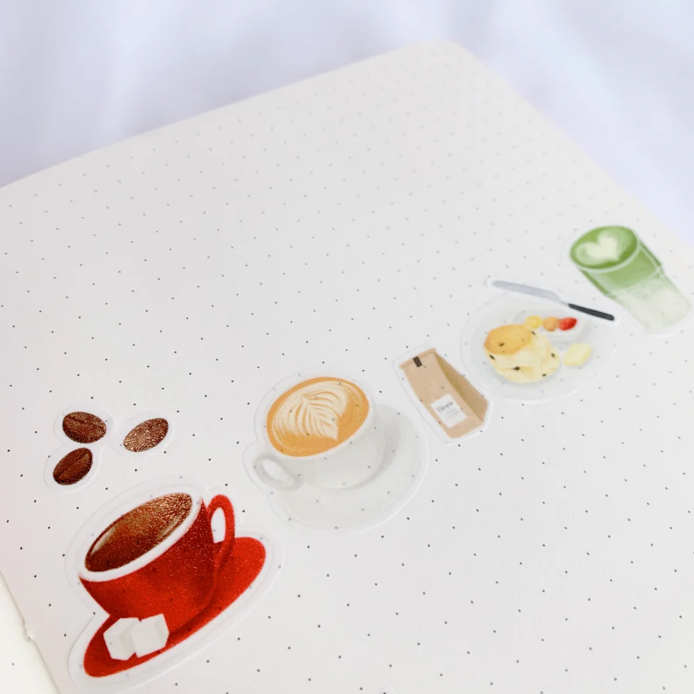 Cosy Teatime Washi Paper Sticker Set - Image 8