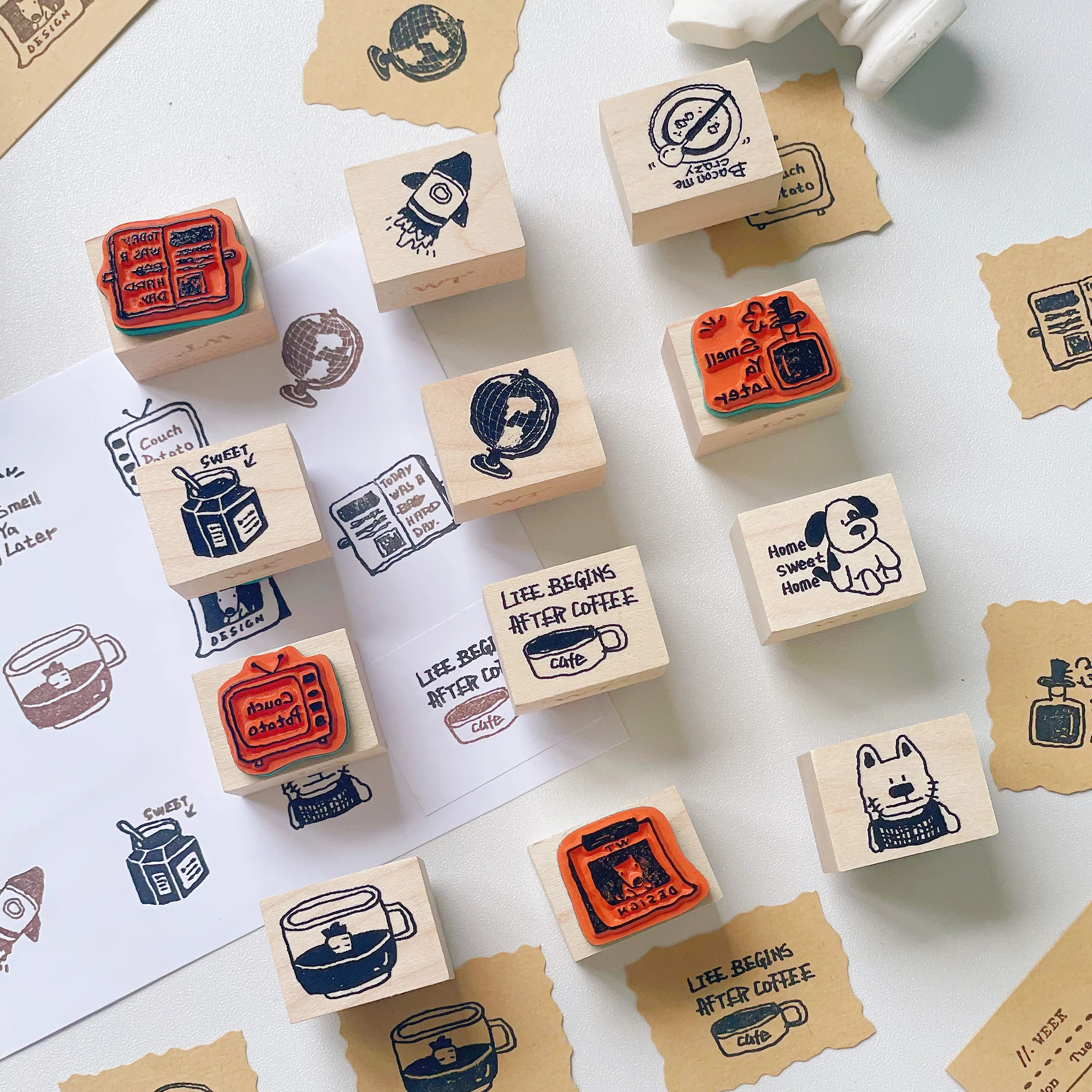 Couch Potato Stamp Set - Image 3