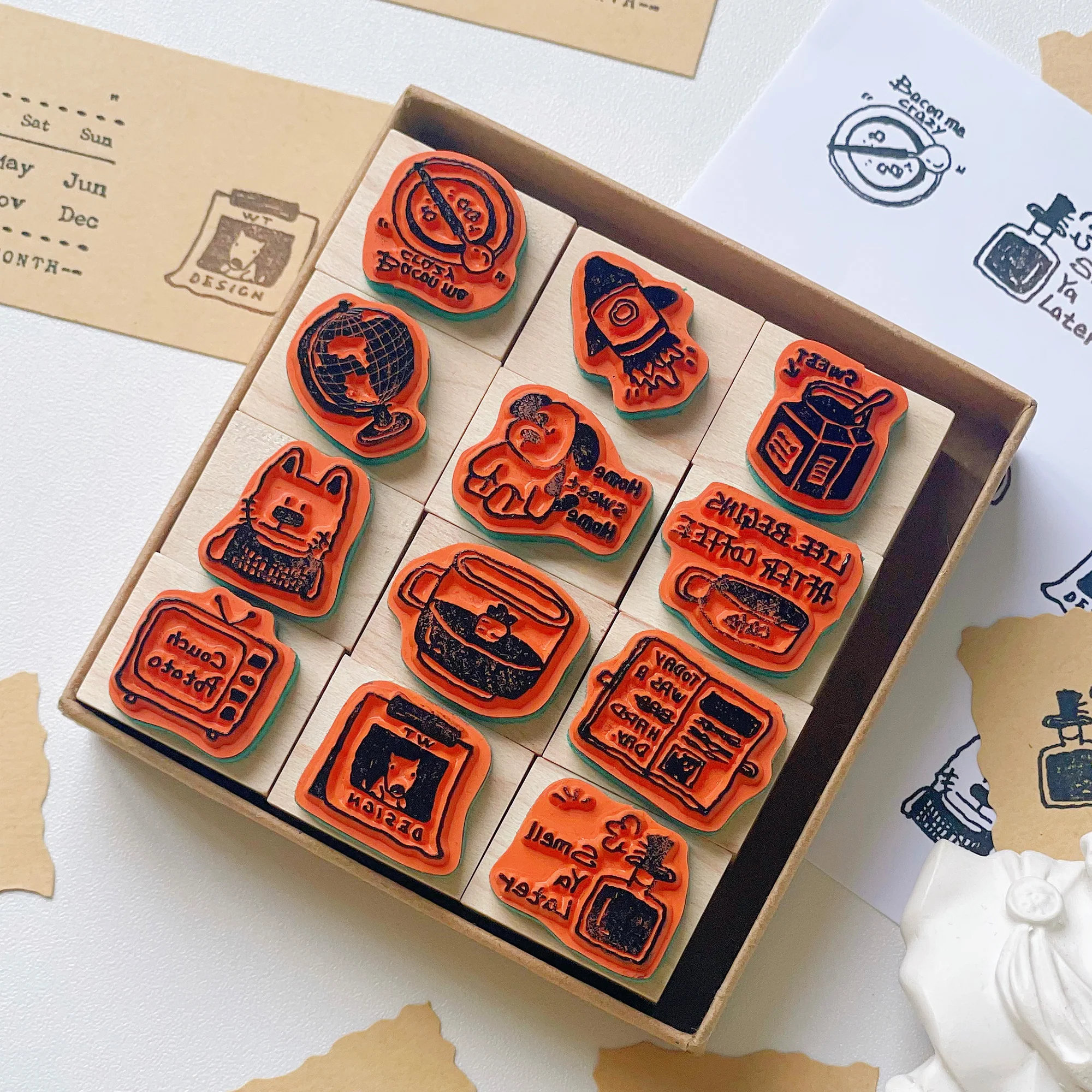 Couch Potato Stamp Set - Image 4