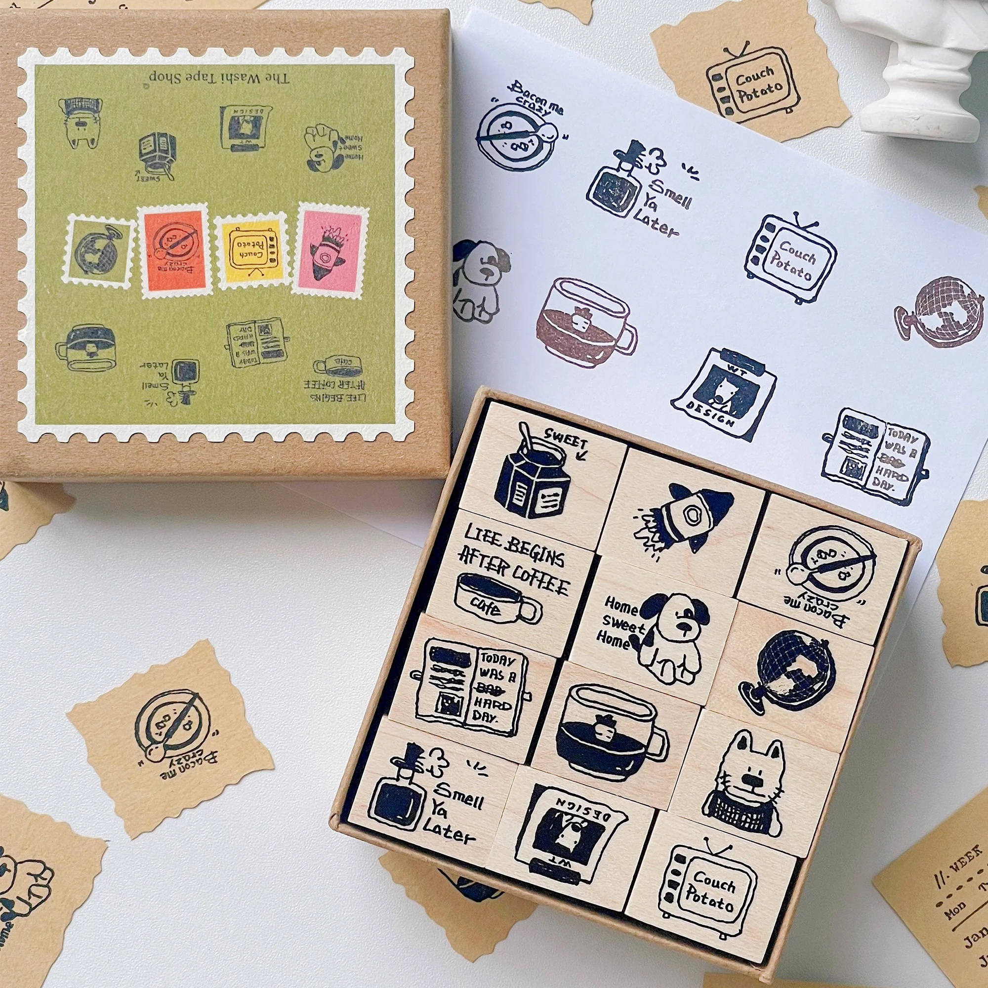 Couch Potato Stamp Set - Image 5