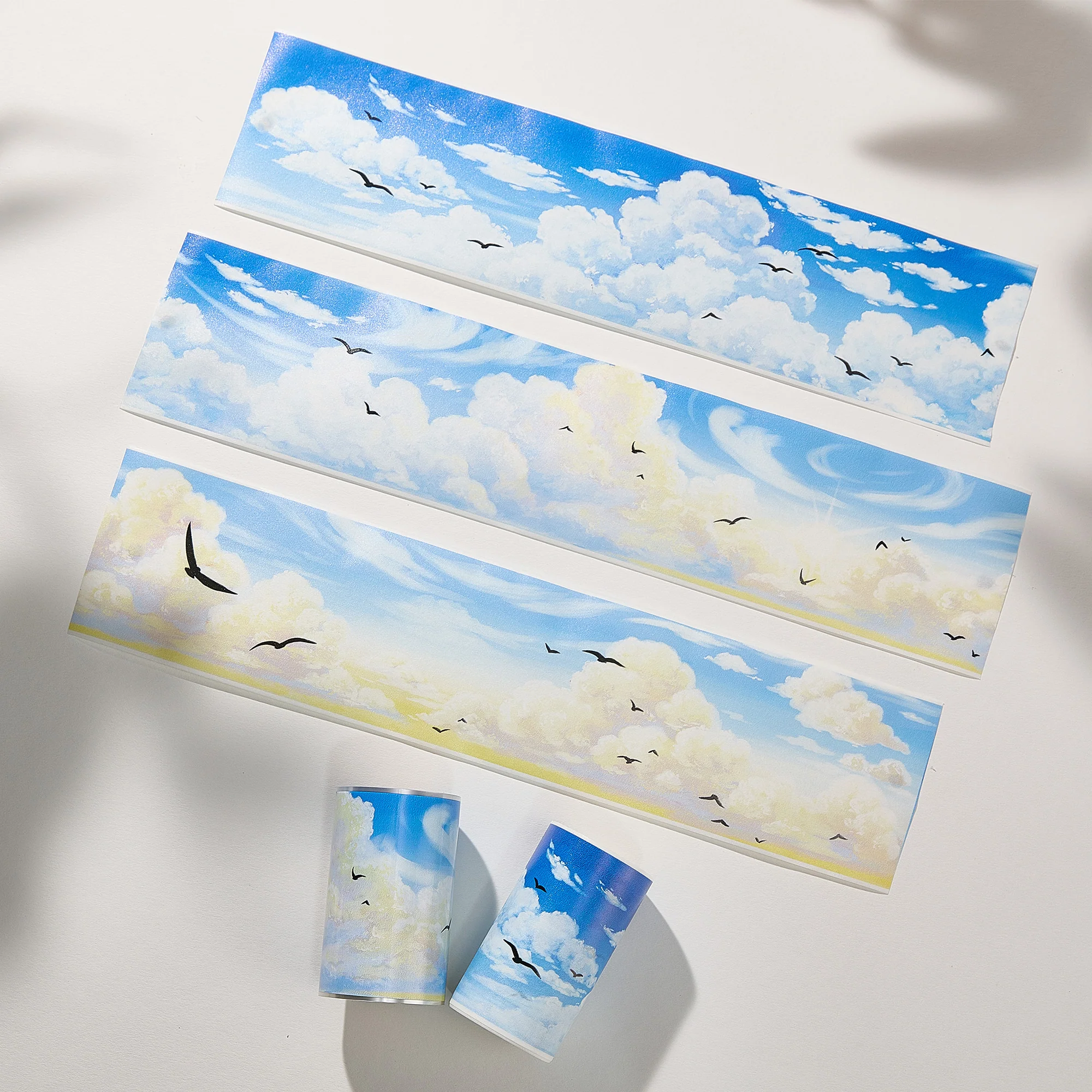 Country Azure Wide Washi/PET Tape