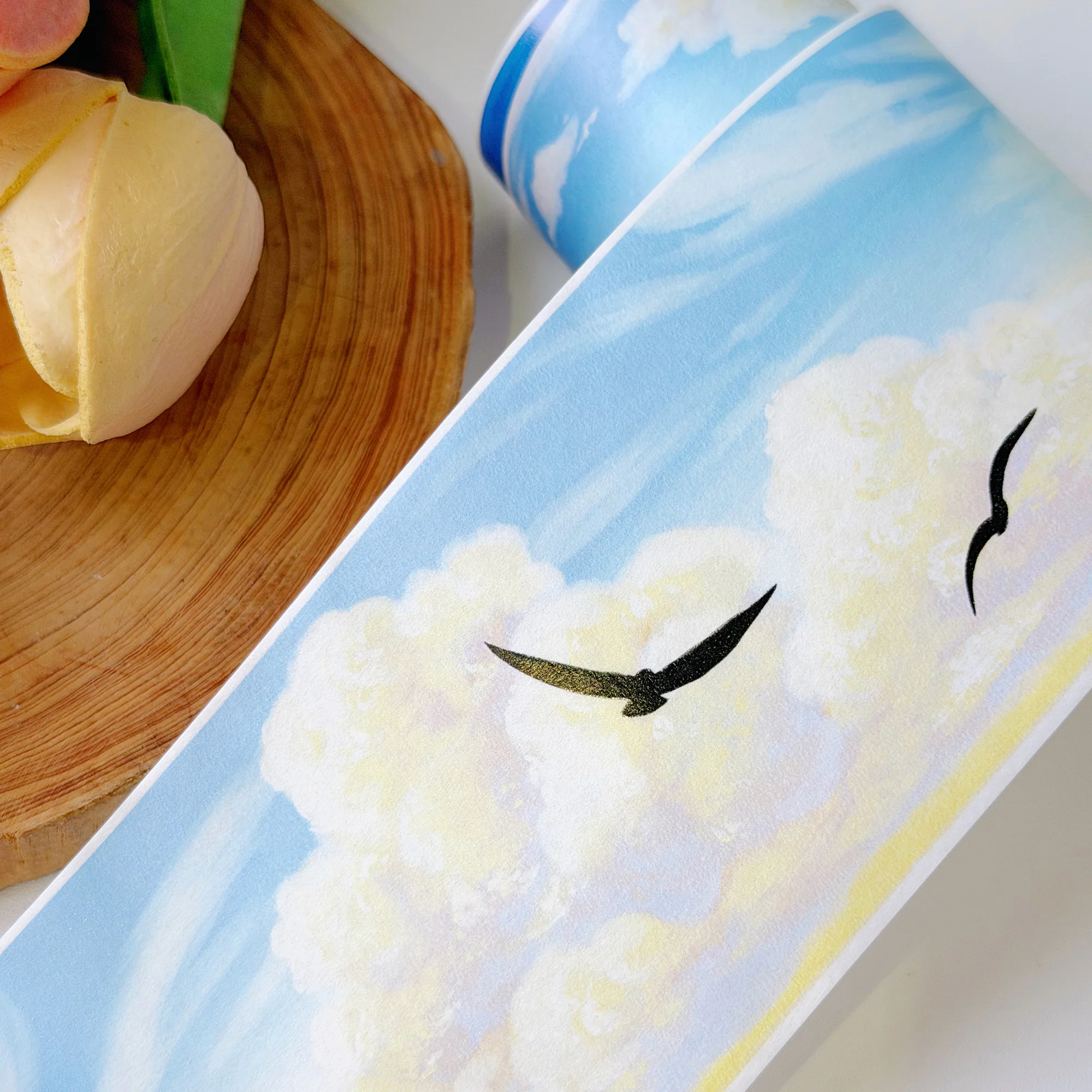 Country Azure Wide Washi/PET Tape - Image 6