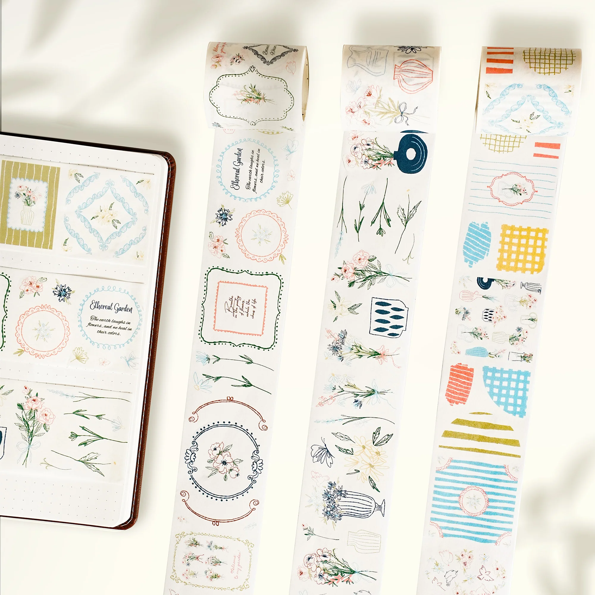 Doodle & Vine Washi Tape Sticker Set - Image 4