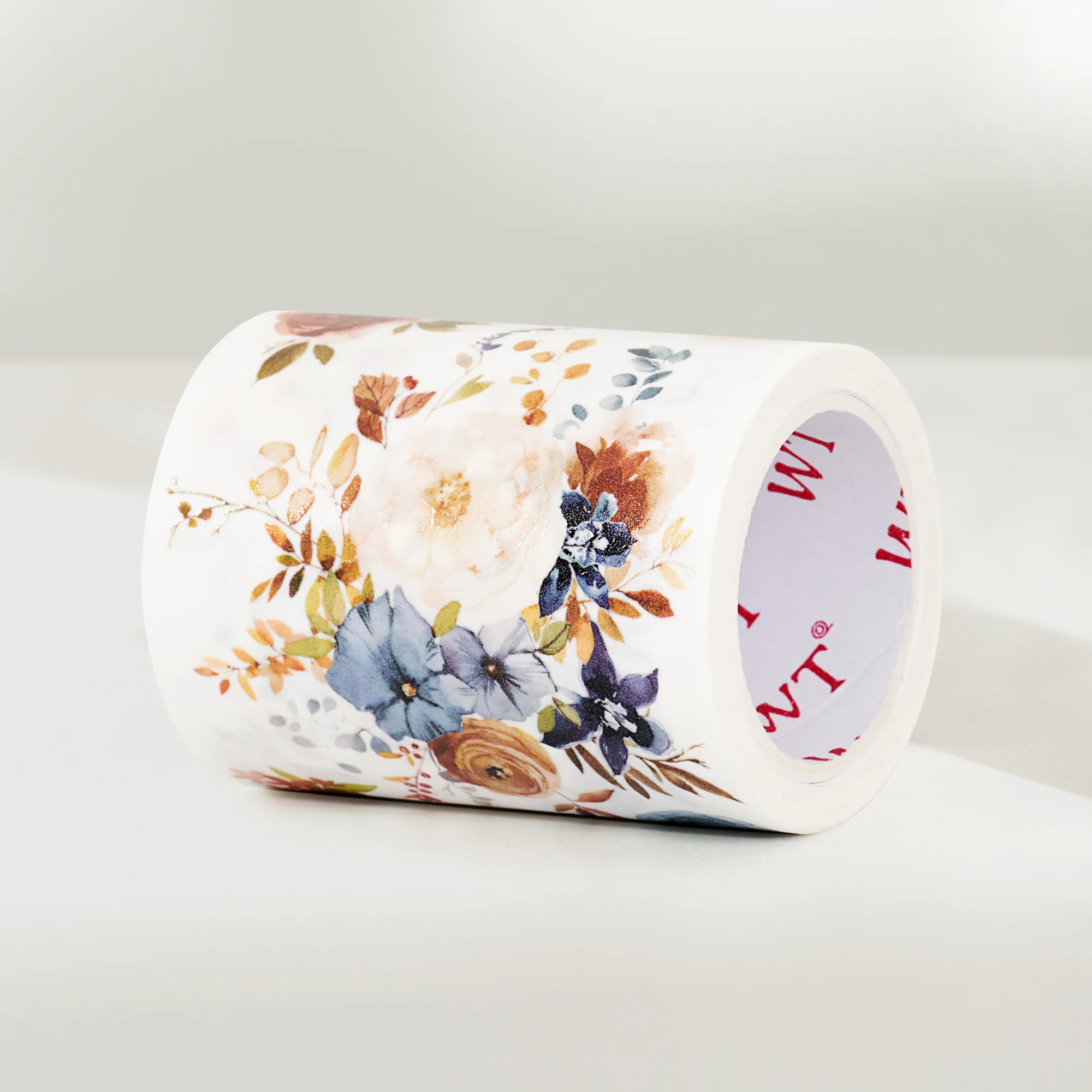Dusty Blue & Cinnamon Wide Washi/PET Tape - Image 9