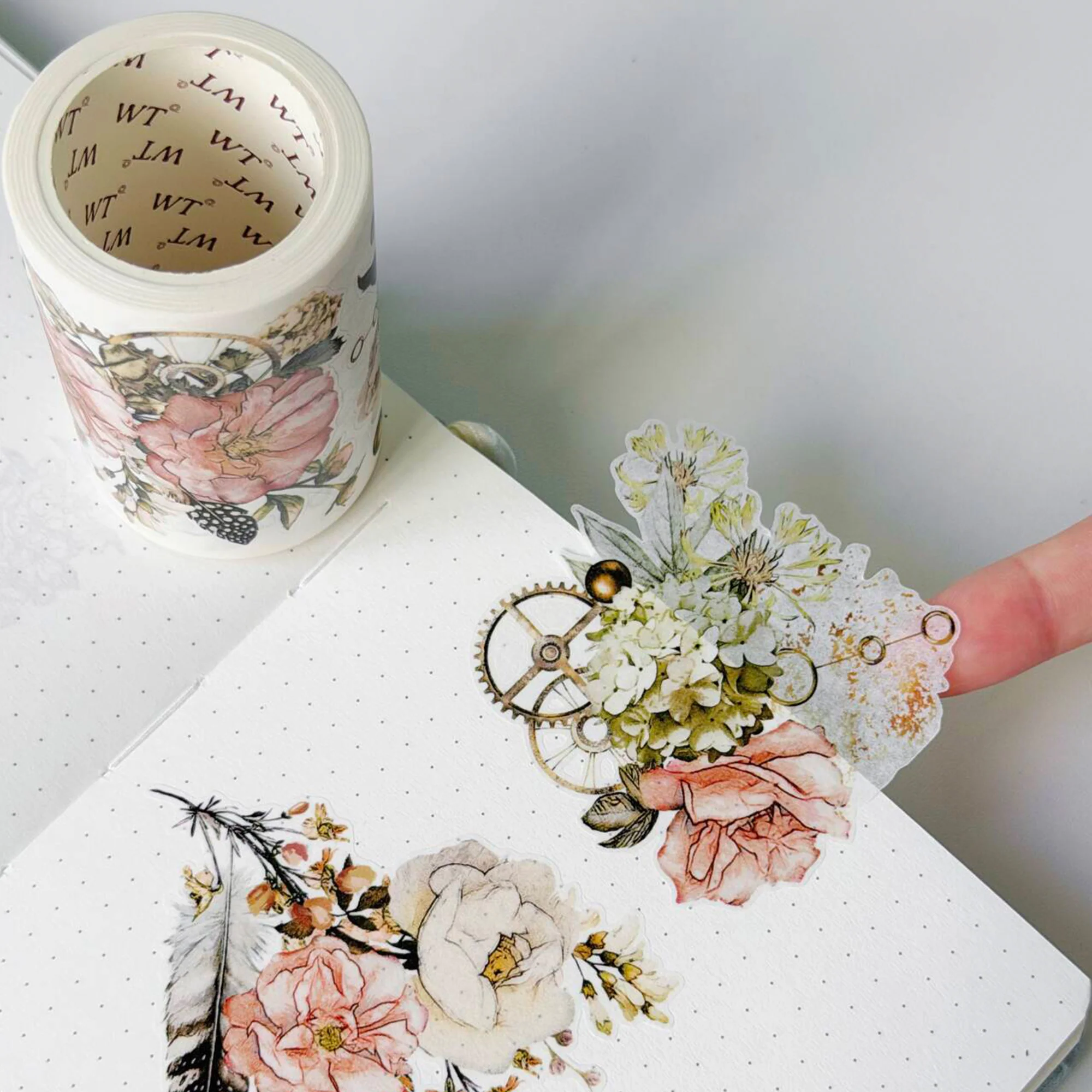 Floral Chronicles Wide Washi/PET Tape - Image 13