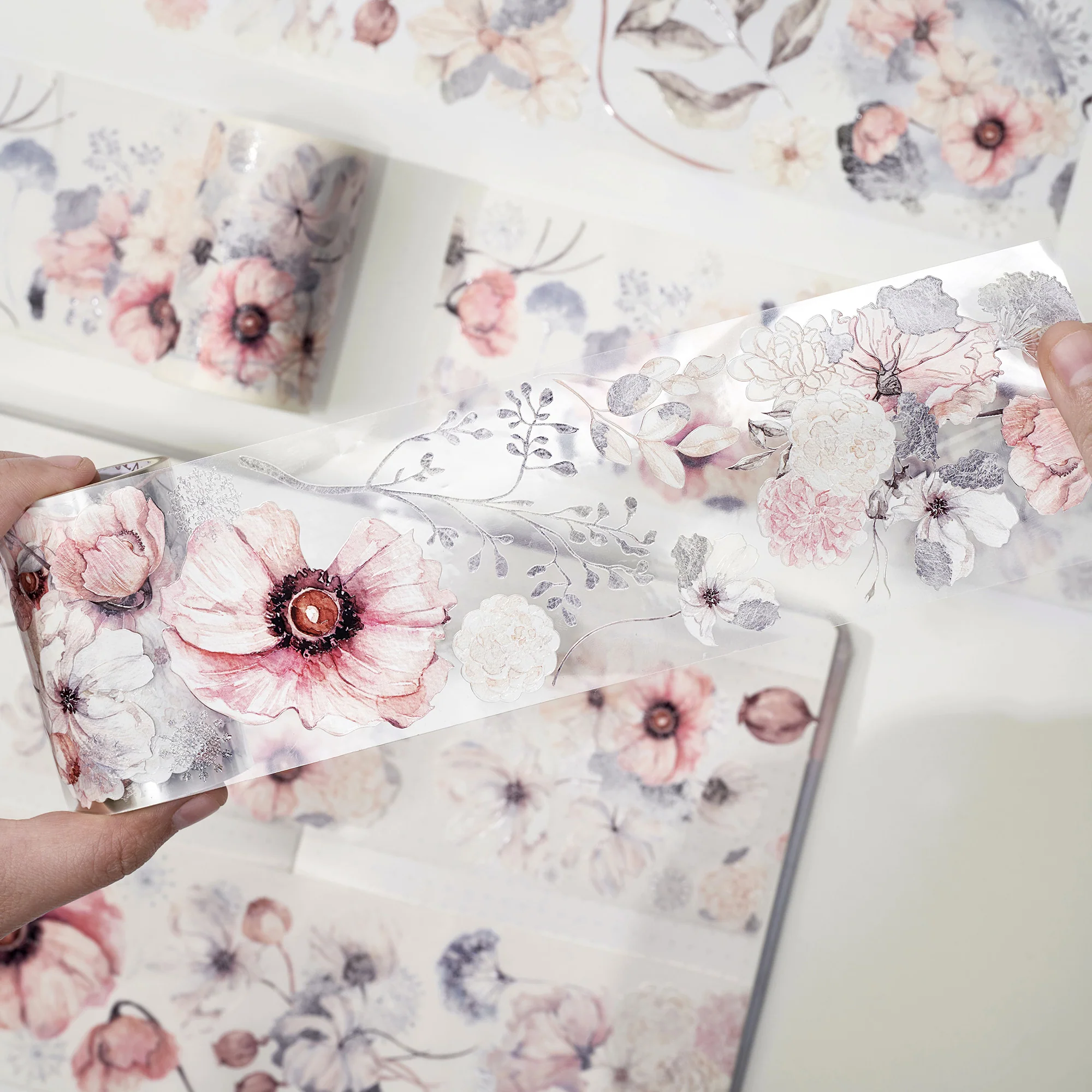 Frostbloom Wide Washi/PET Tape - Image 6