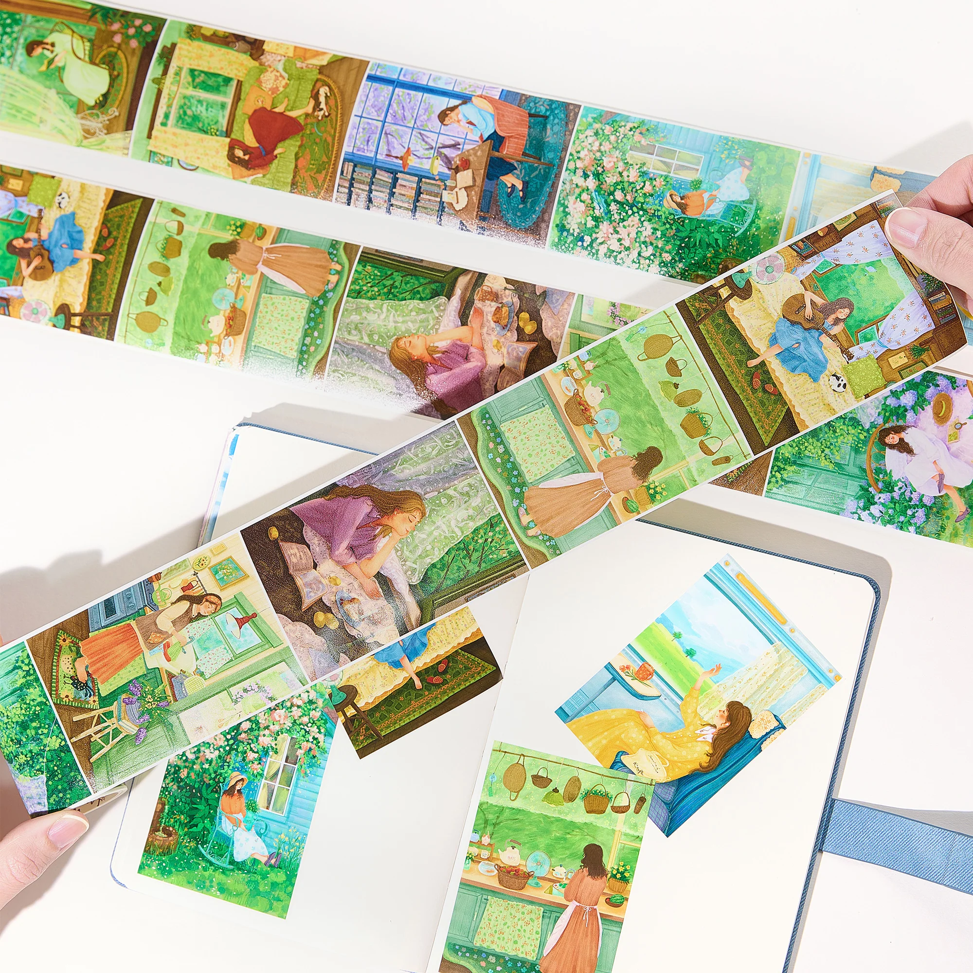 Garden Daydreams Wide Washi/PET Tape - Image 2