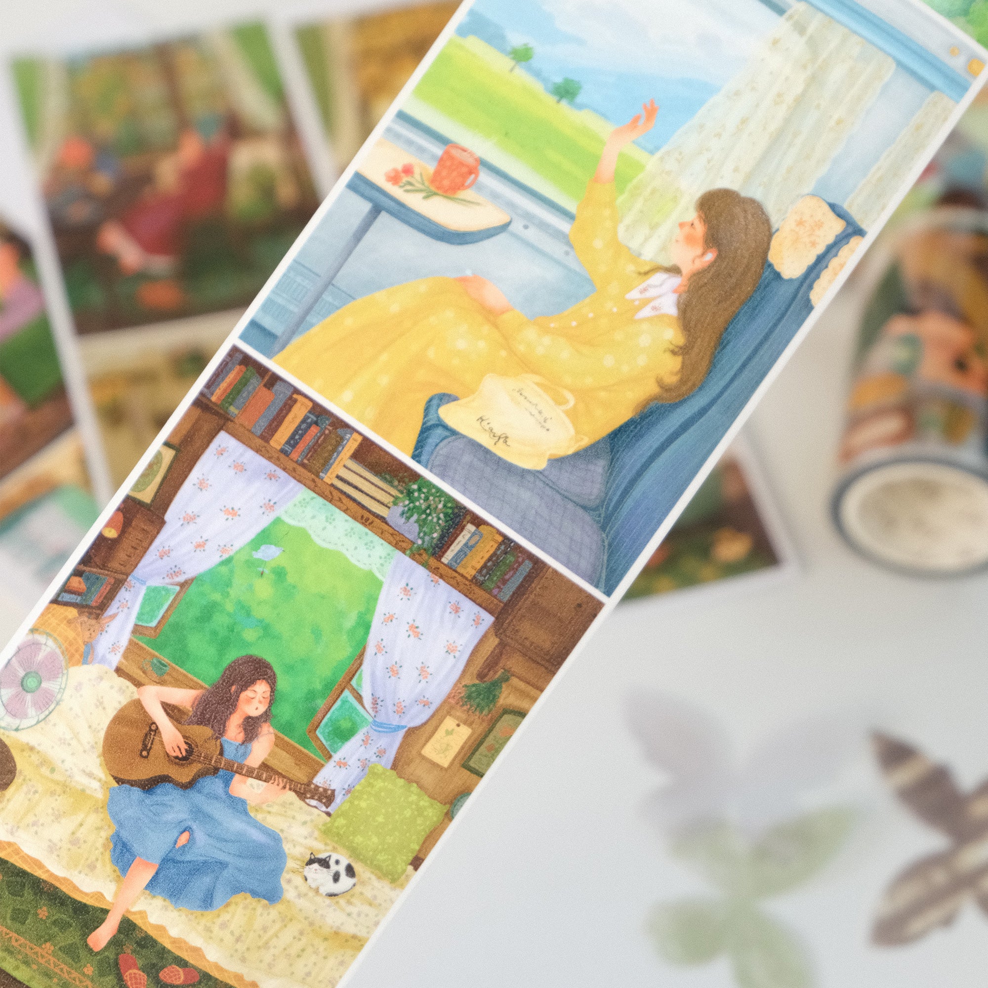 Garden Daydreams Wide Washi/PET Tape - Image 7