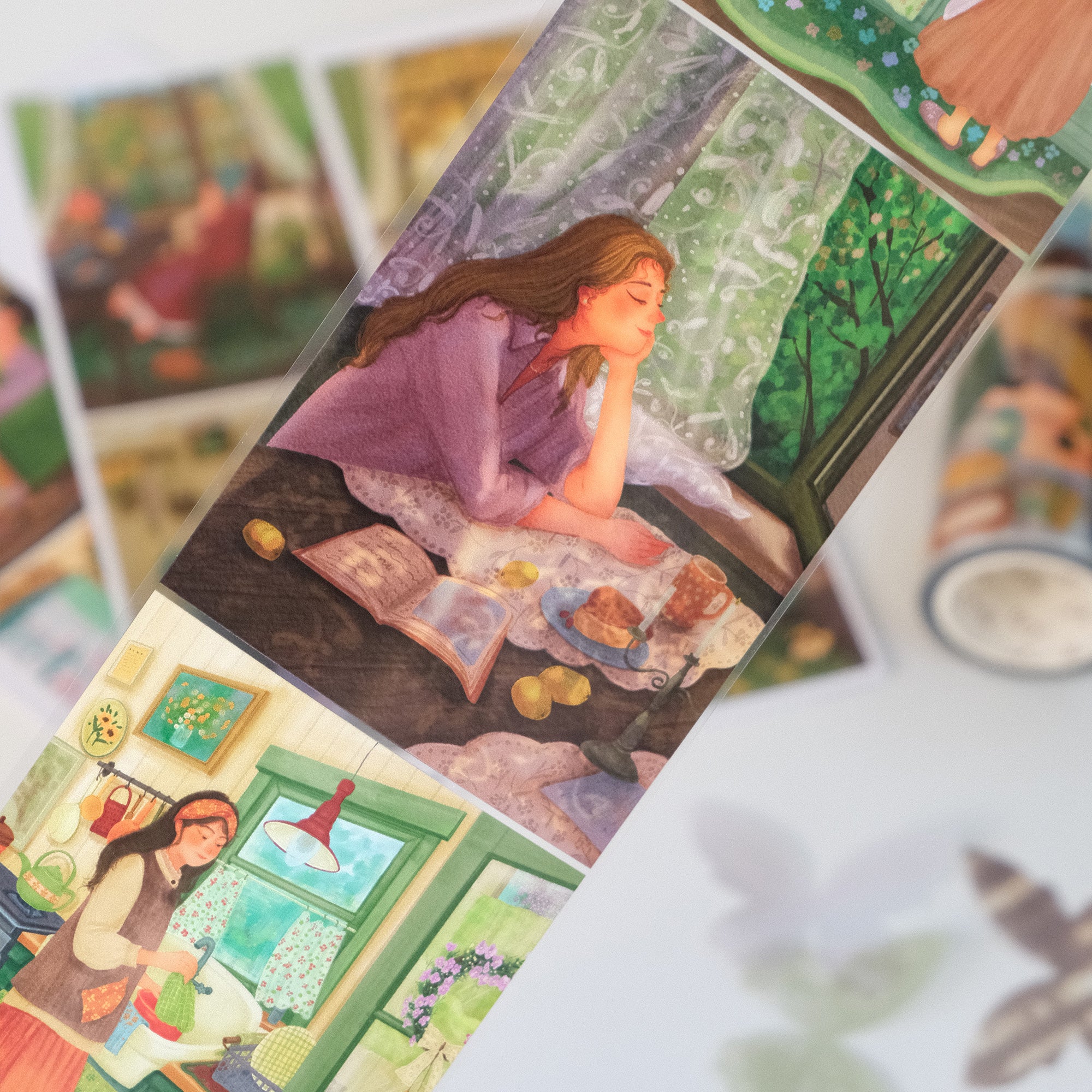 Garden Daydreams Wide Washi/PET Tape - Image 8