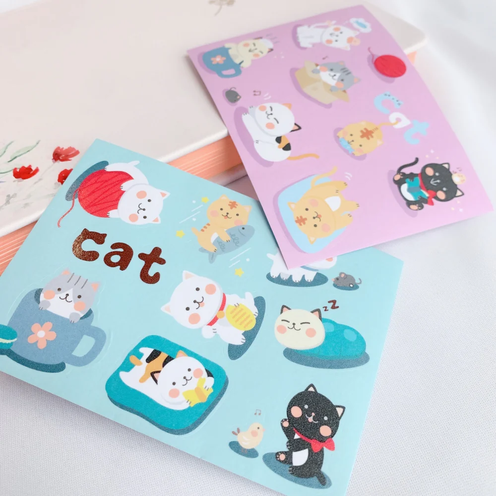 Kitties Planet Washi Paper Sticker Set - Image 3