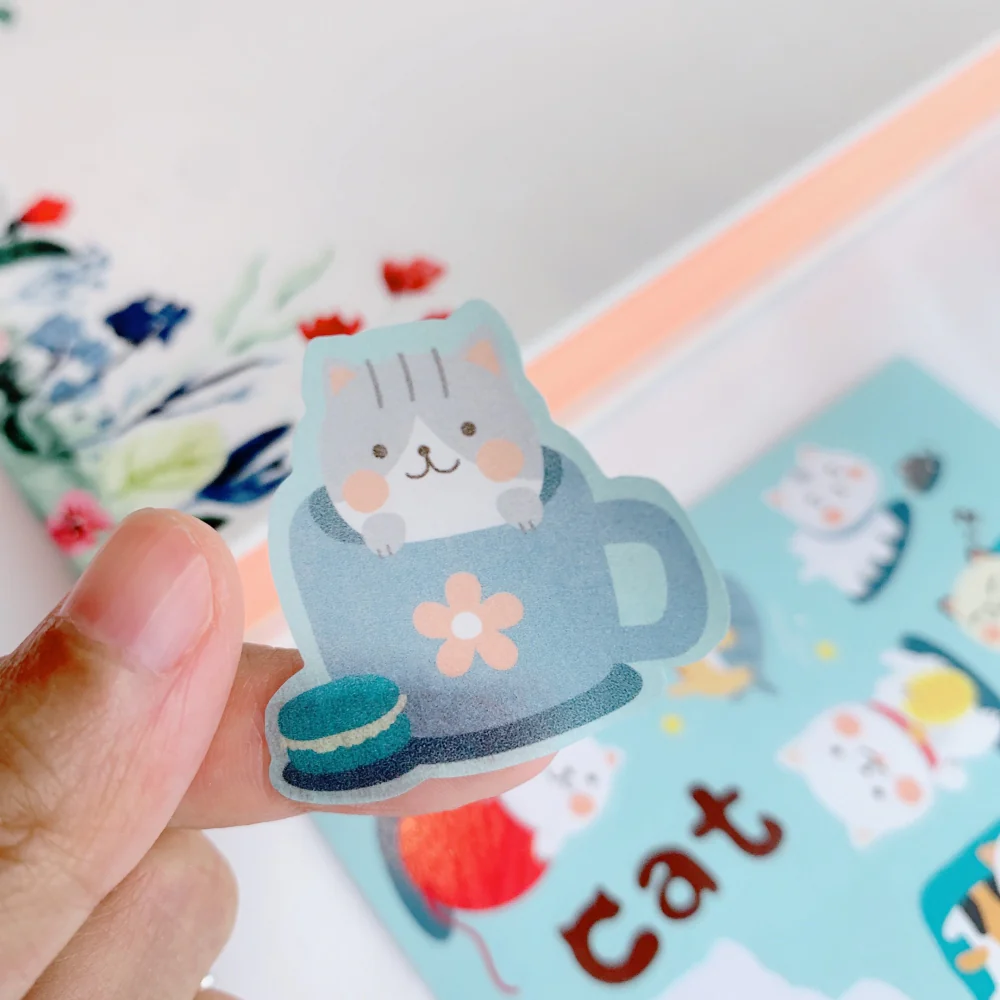 Kitties Planet Washi Paper Sticker Set - Image 6