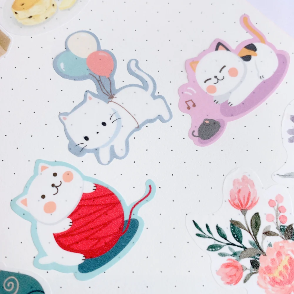 Kitties Planet Washi Paper Sticker Set - Image 7