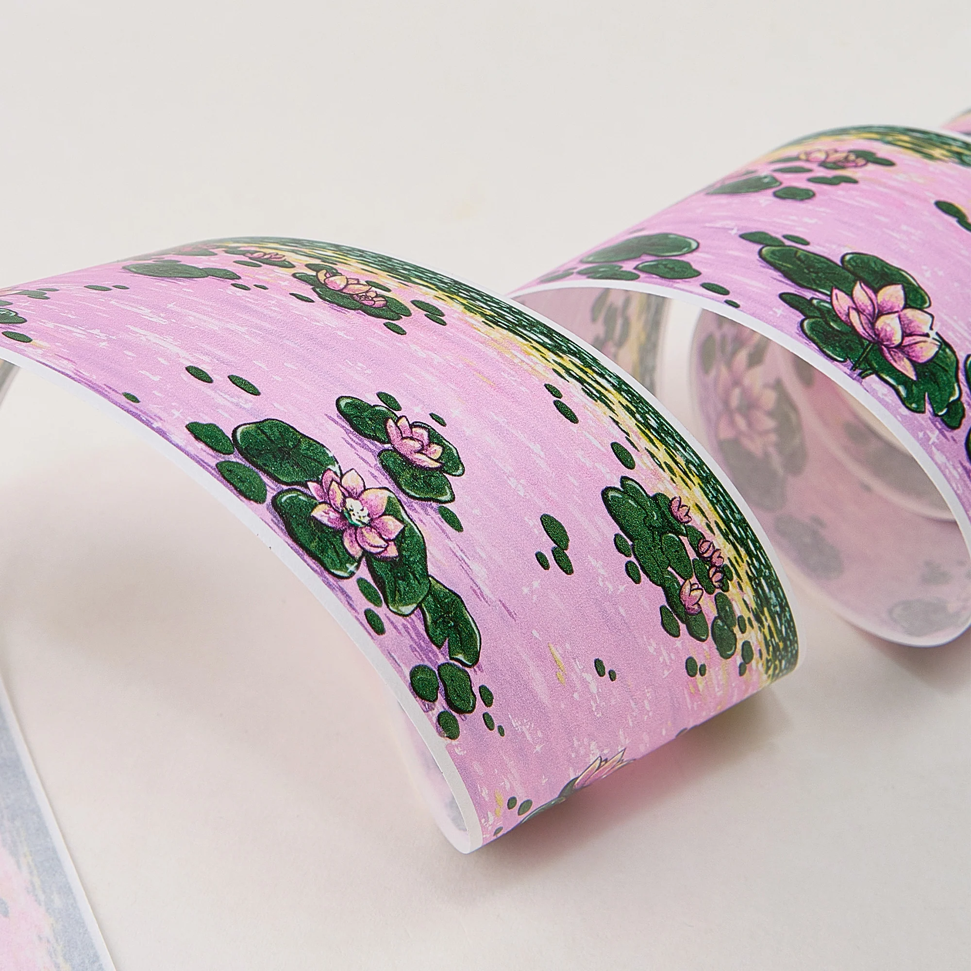 Lotus Silhouette Wide Washi Tape - Image 5