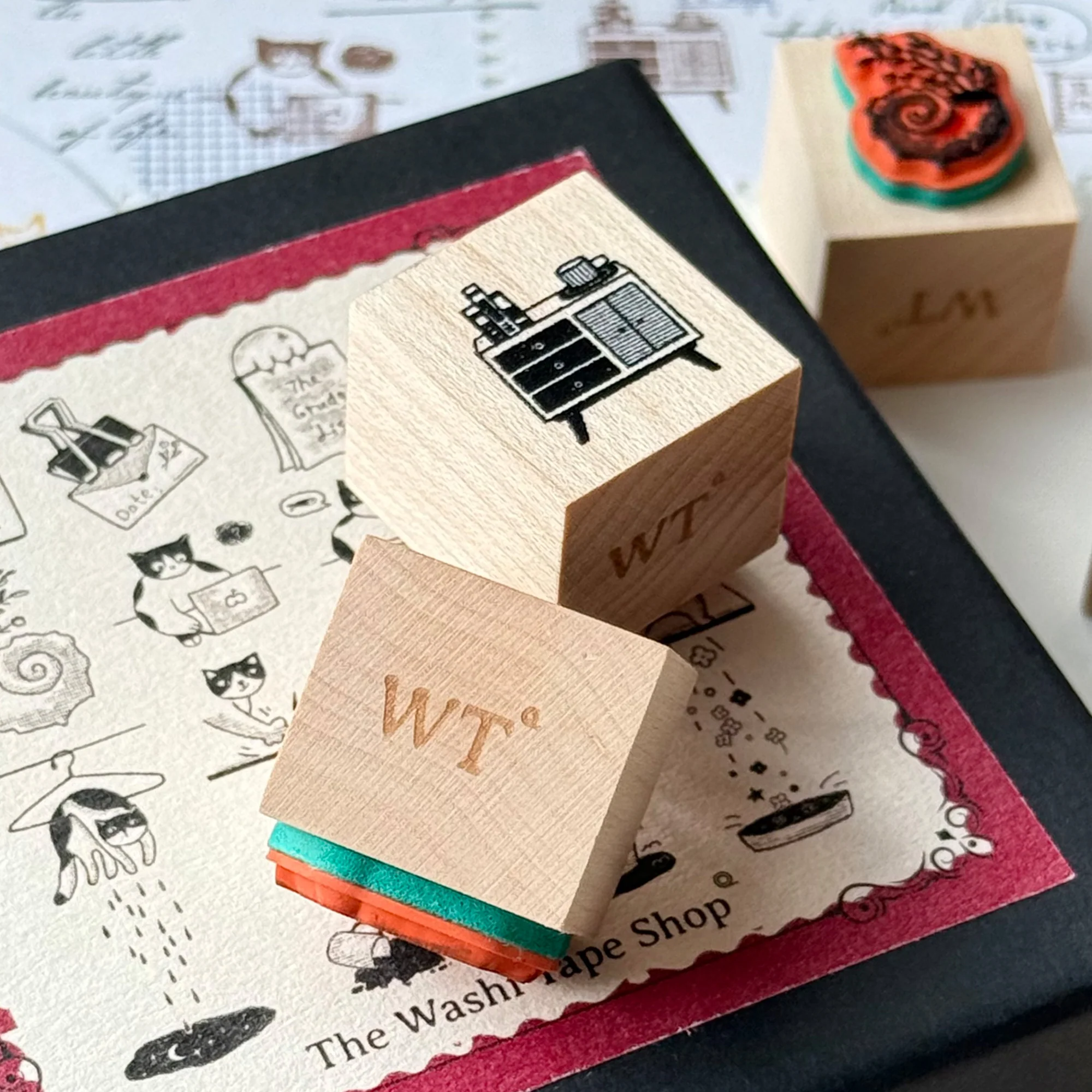 Mischievous Cat Stamp Set - Image 4