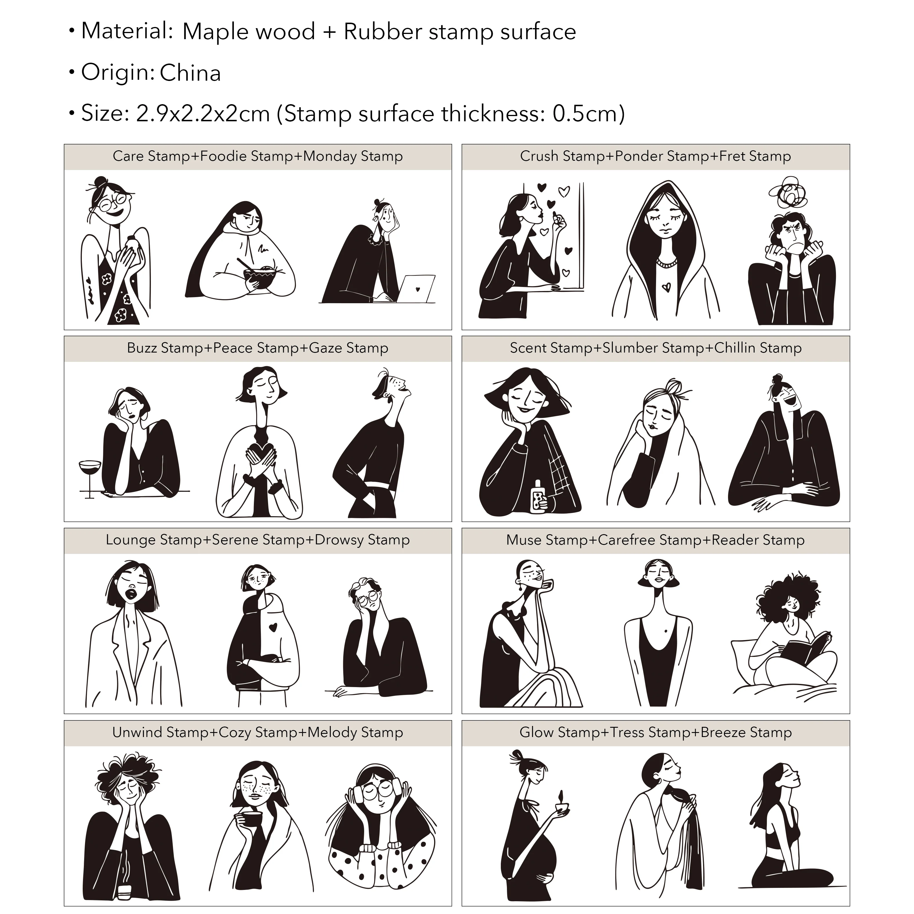 Muse Stamp Set - Image 12