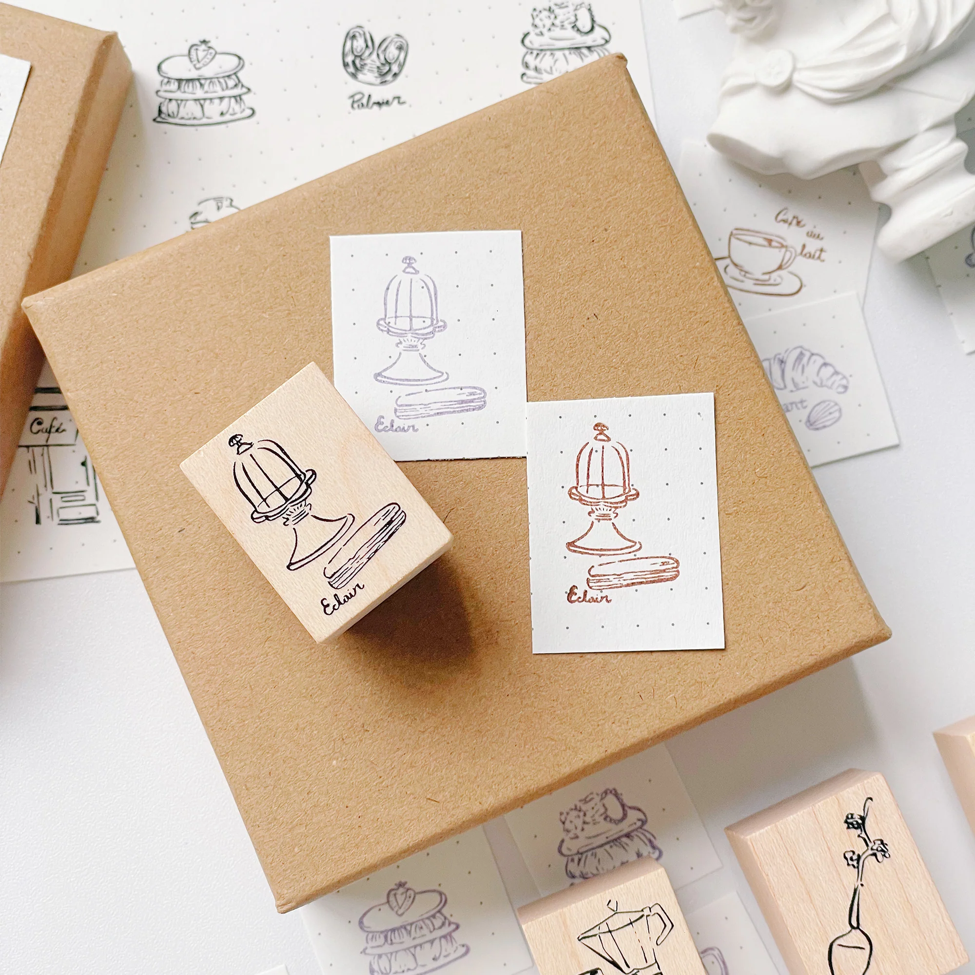 Parisian Café Stamp Set - Image 10