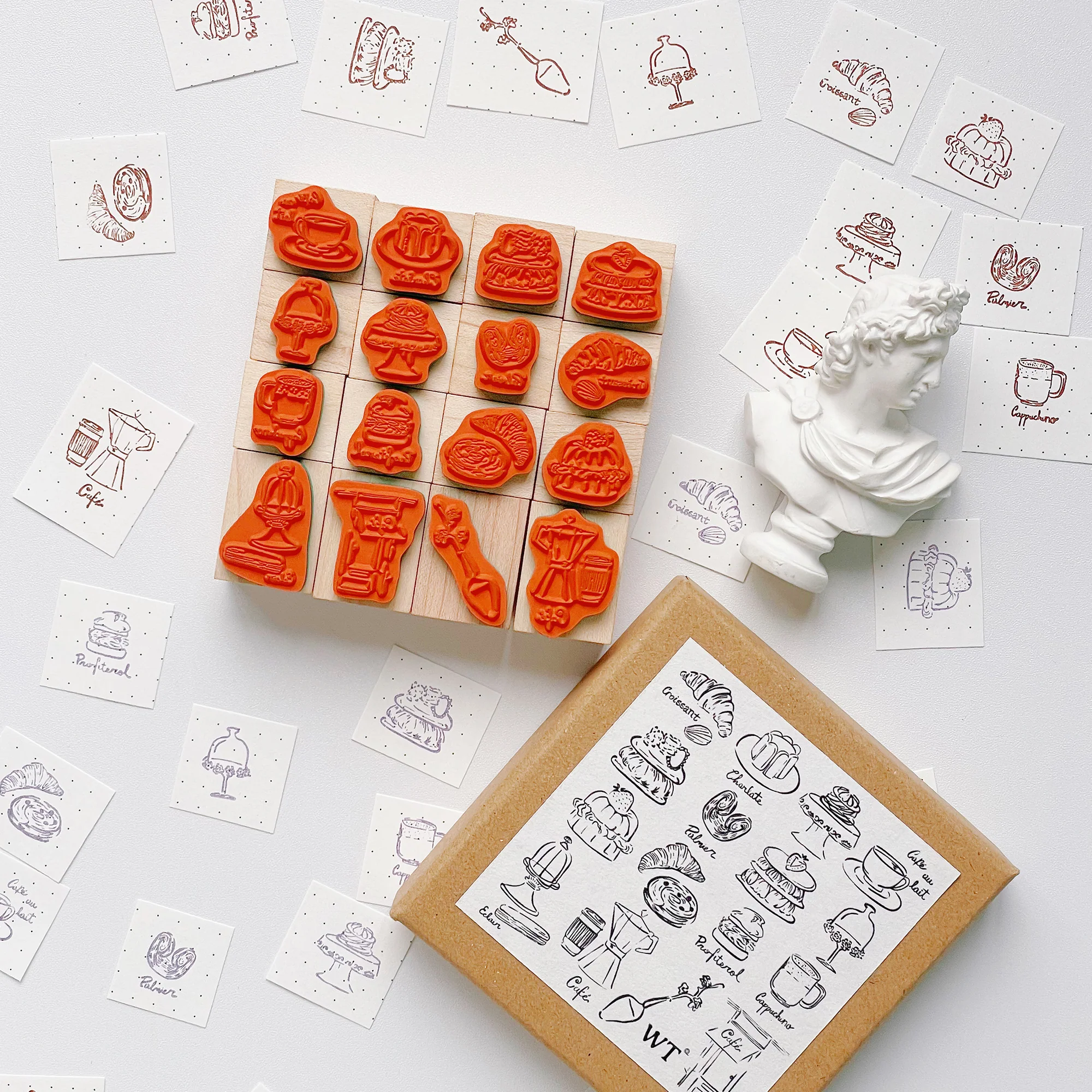 Parisian Café Stamp Set - Image 4