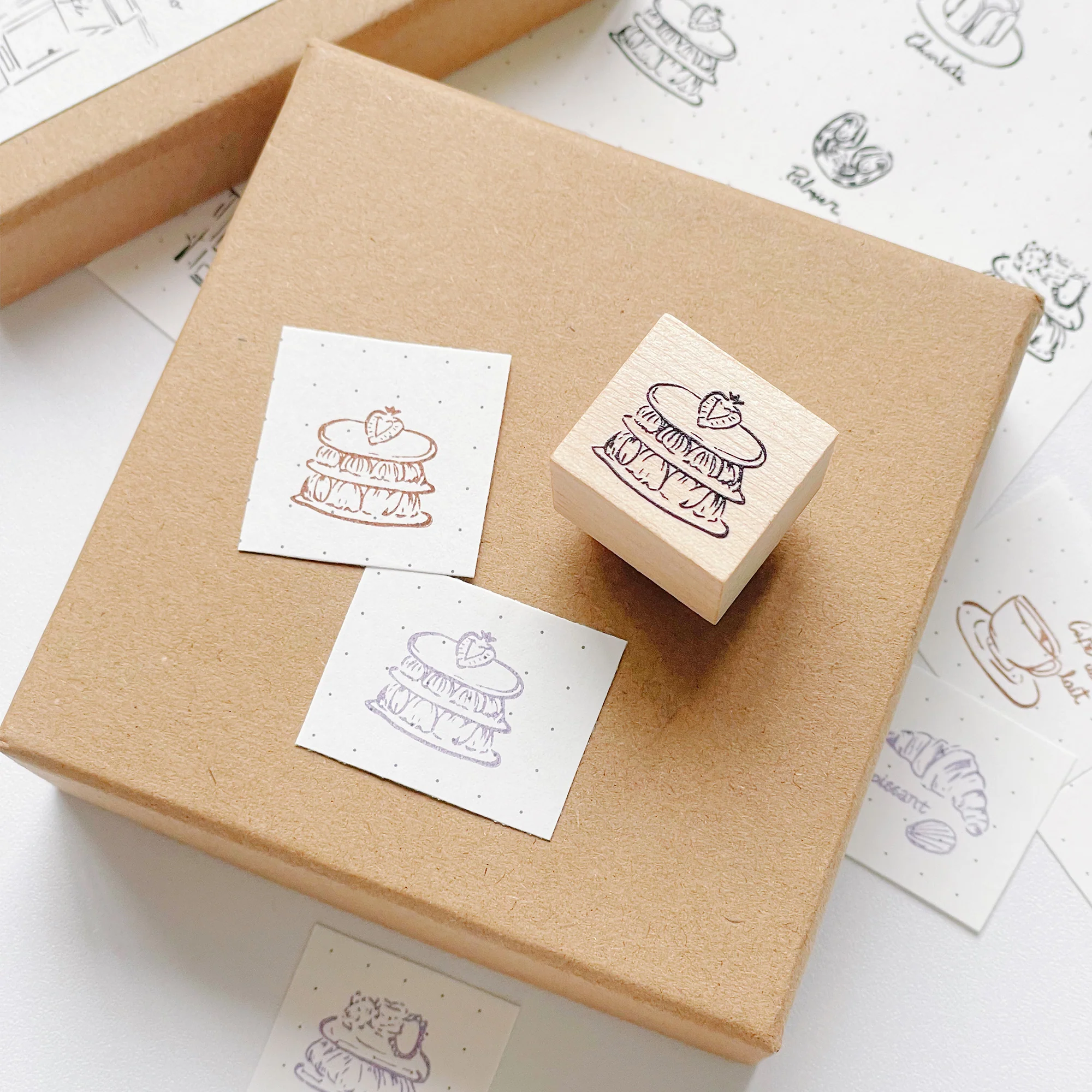 Parisian Café Stamp Set - Image 9
