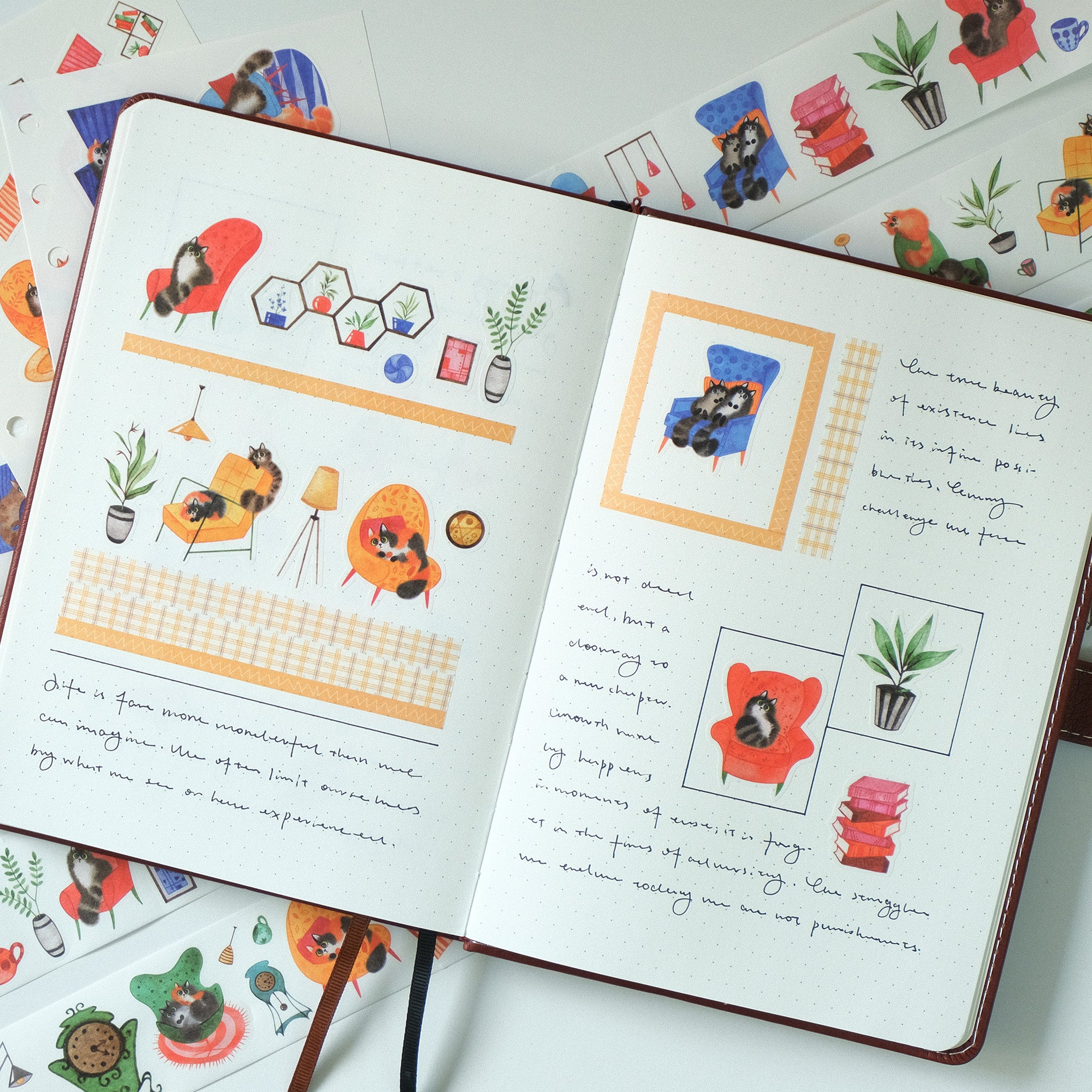 Paw Parlor Washi Tape Sticker Set - Image 10