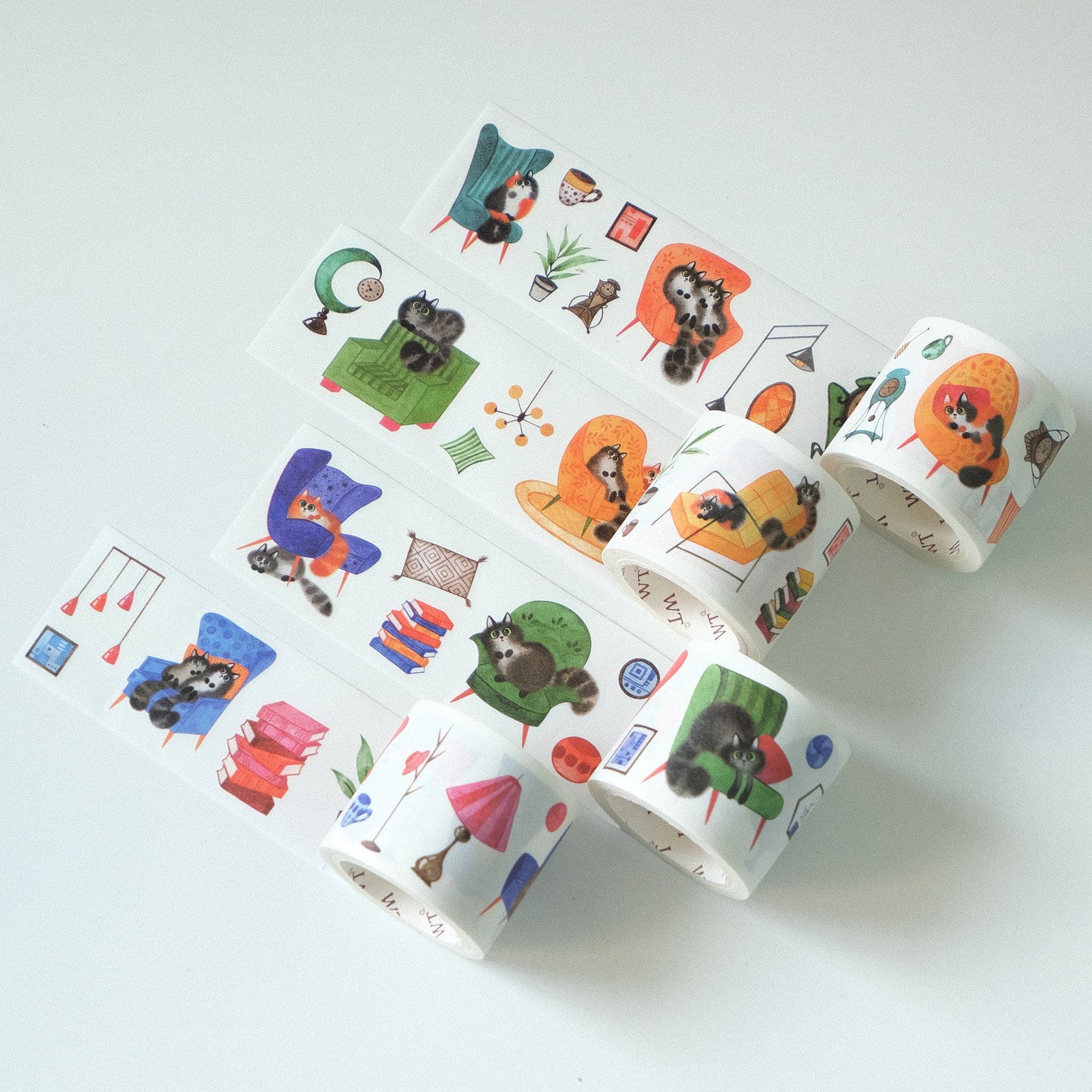 Paw Parlor Washi Tape Sticker Set - Image 9