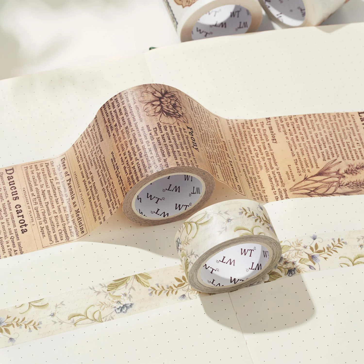 Petals & Parchment Washi Tape Sticker Set - Image 5