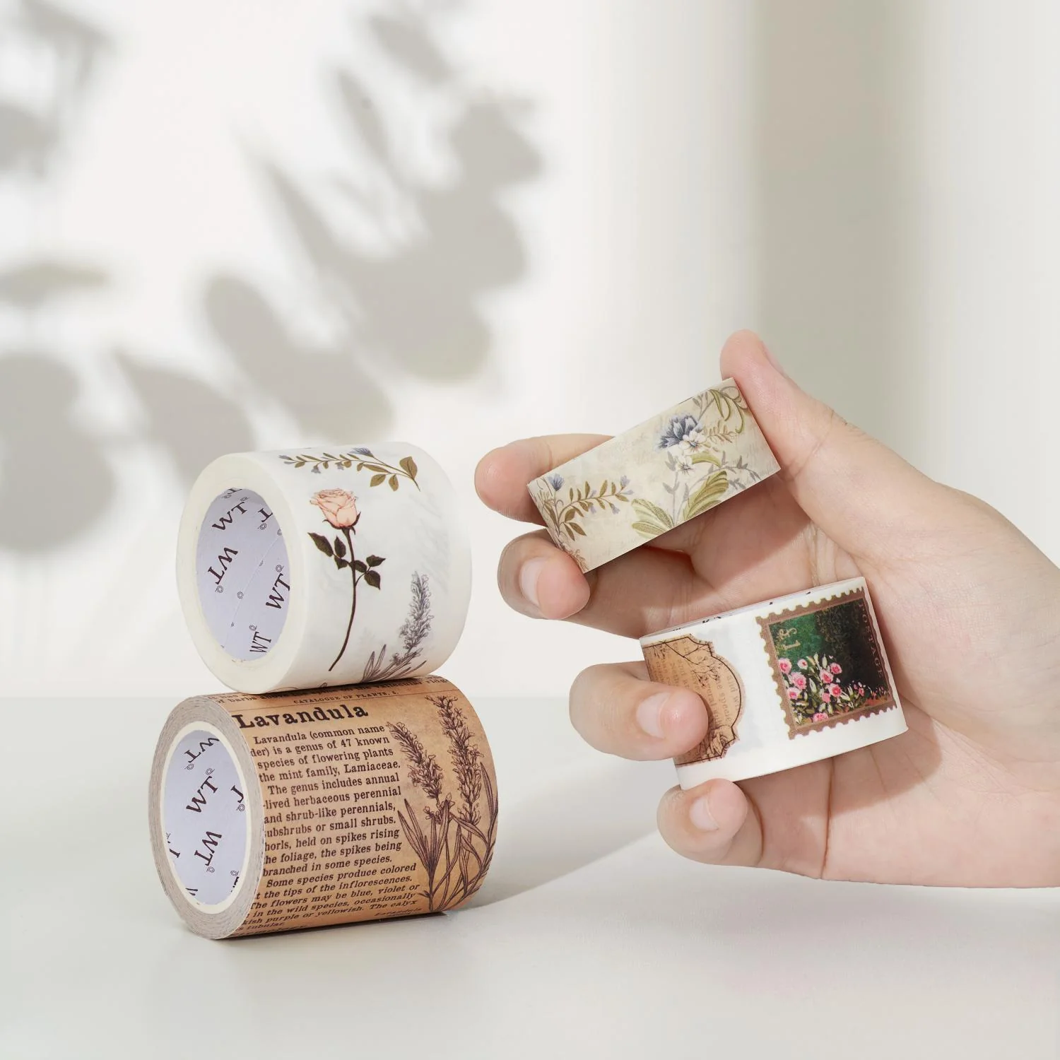 Petals & Parchment Washi Tape Sticker Set - Image 8