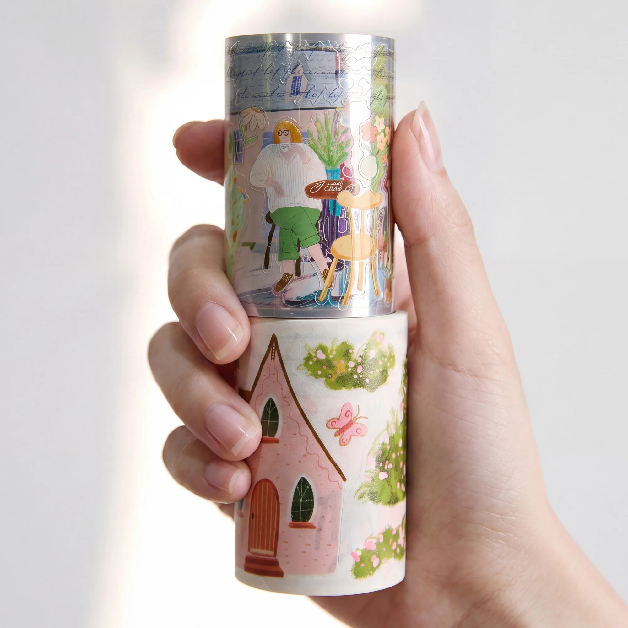 Pre-cut Aurora House Wide Washi/PET Tape - Image 5