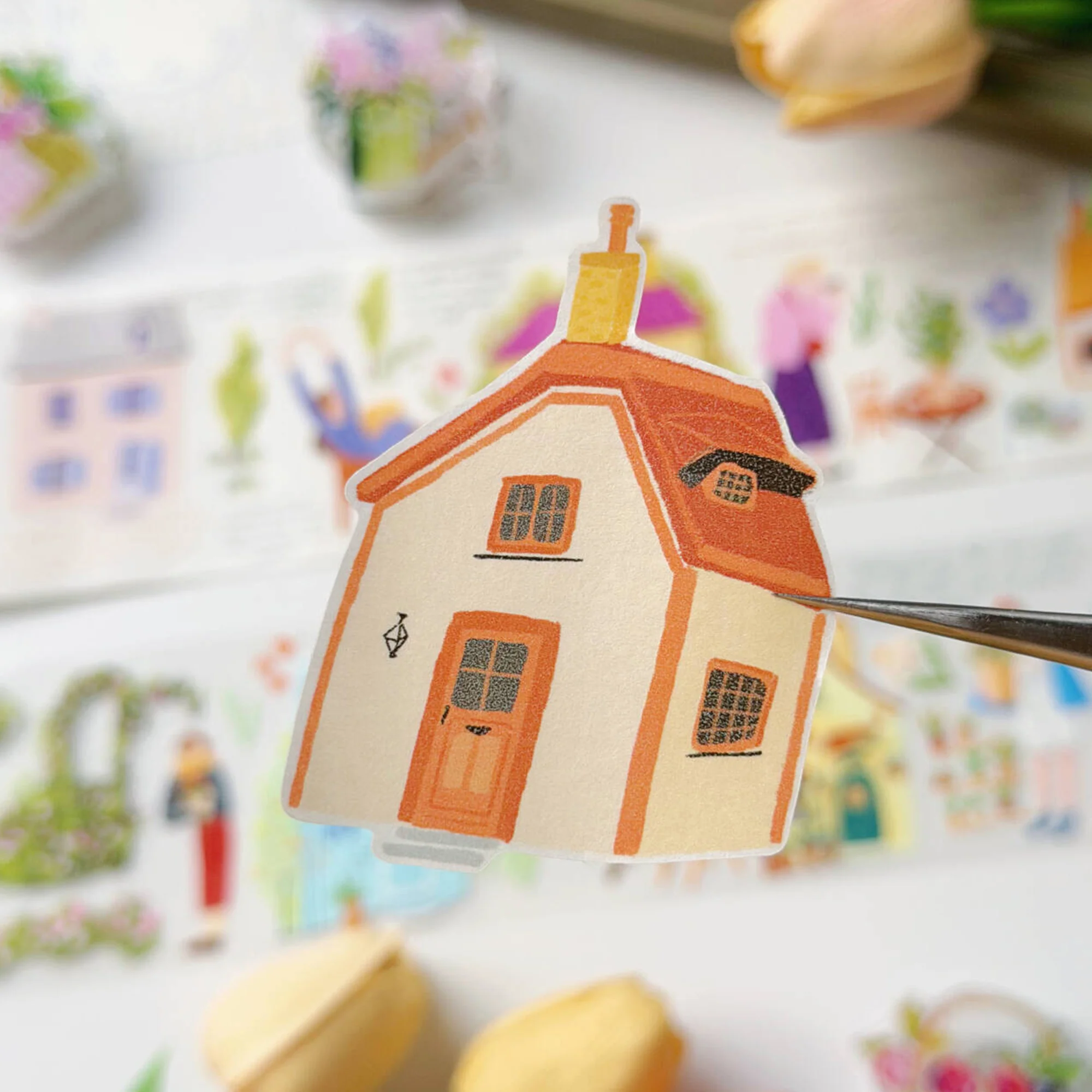 Pre-cut Aurora House Wide Washi/PET Tape - Image 7