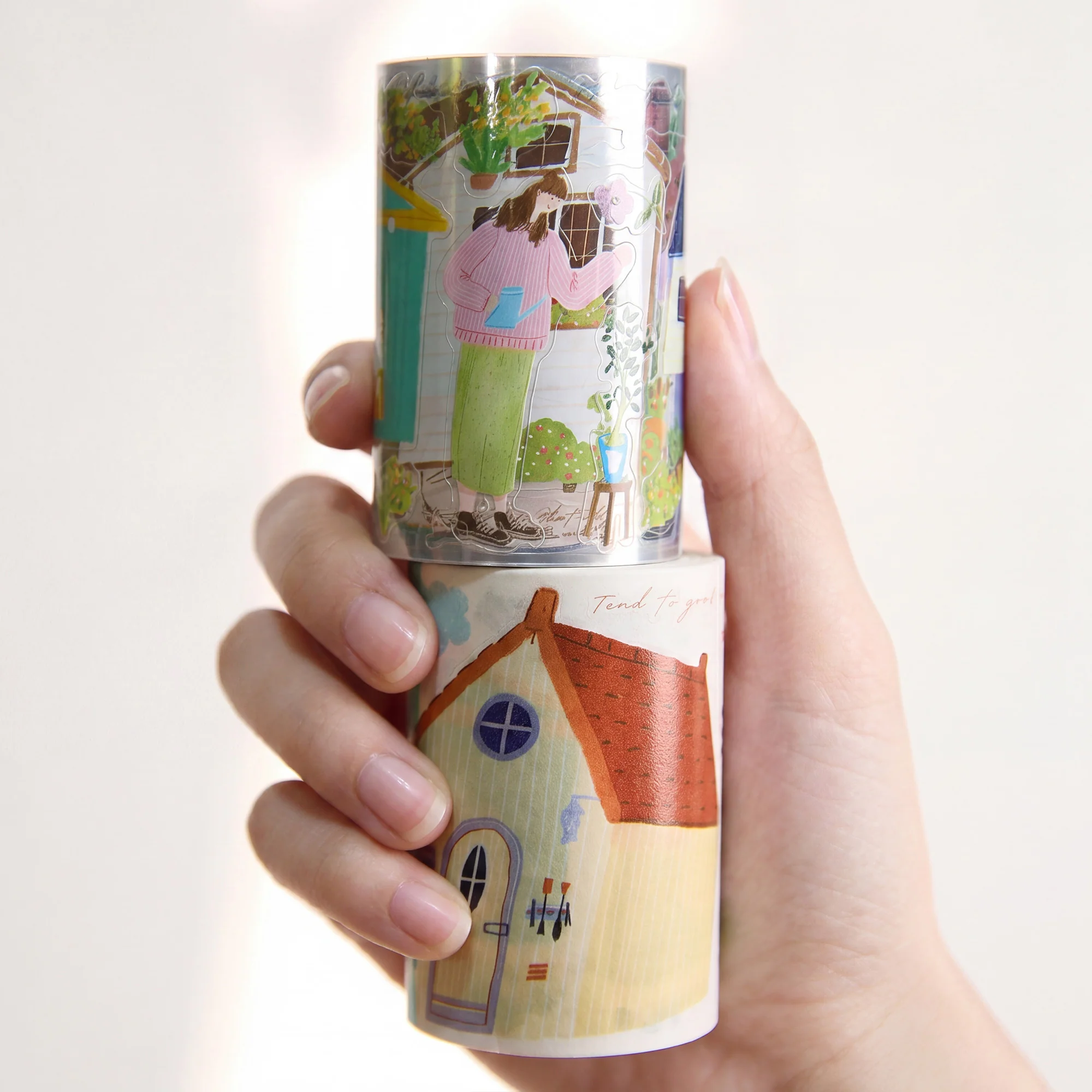 Pre-cut Bloom House Wide Washi/PET Tape - Image 8